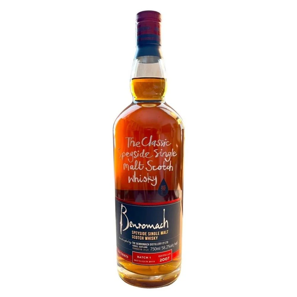 Review #914 - Benromach 2007 Cask Strength Batch 1
