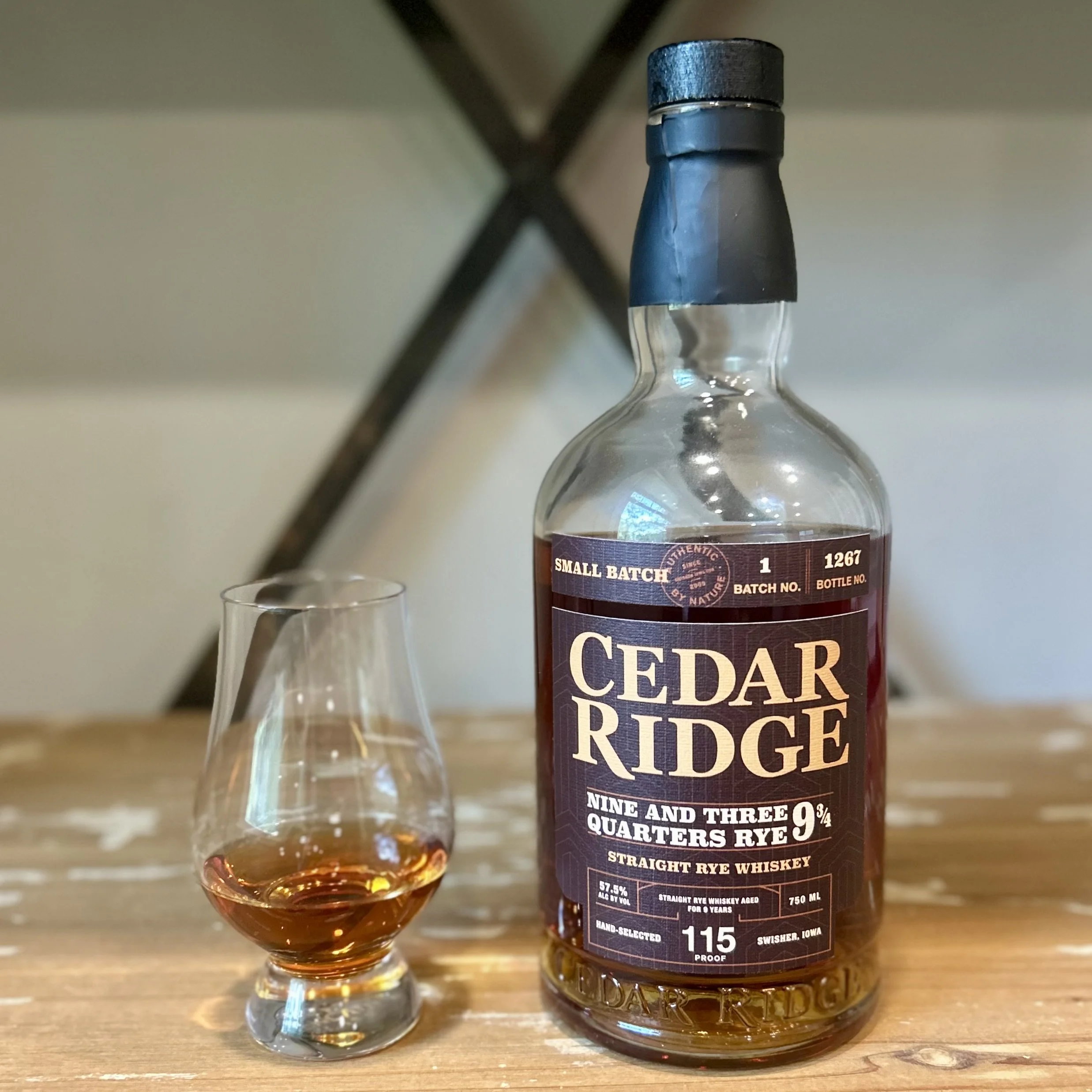 Review #918 - Cedar Ridge Nine and Three Quarters Rye