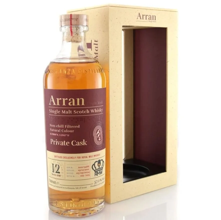 Review #919 - Arran 12 Year Private Cask - Royal Mile Whiskies Selection