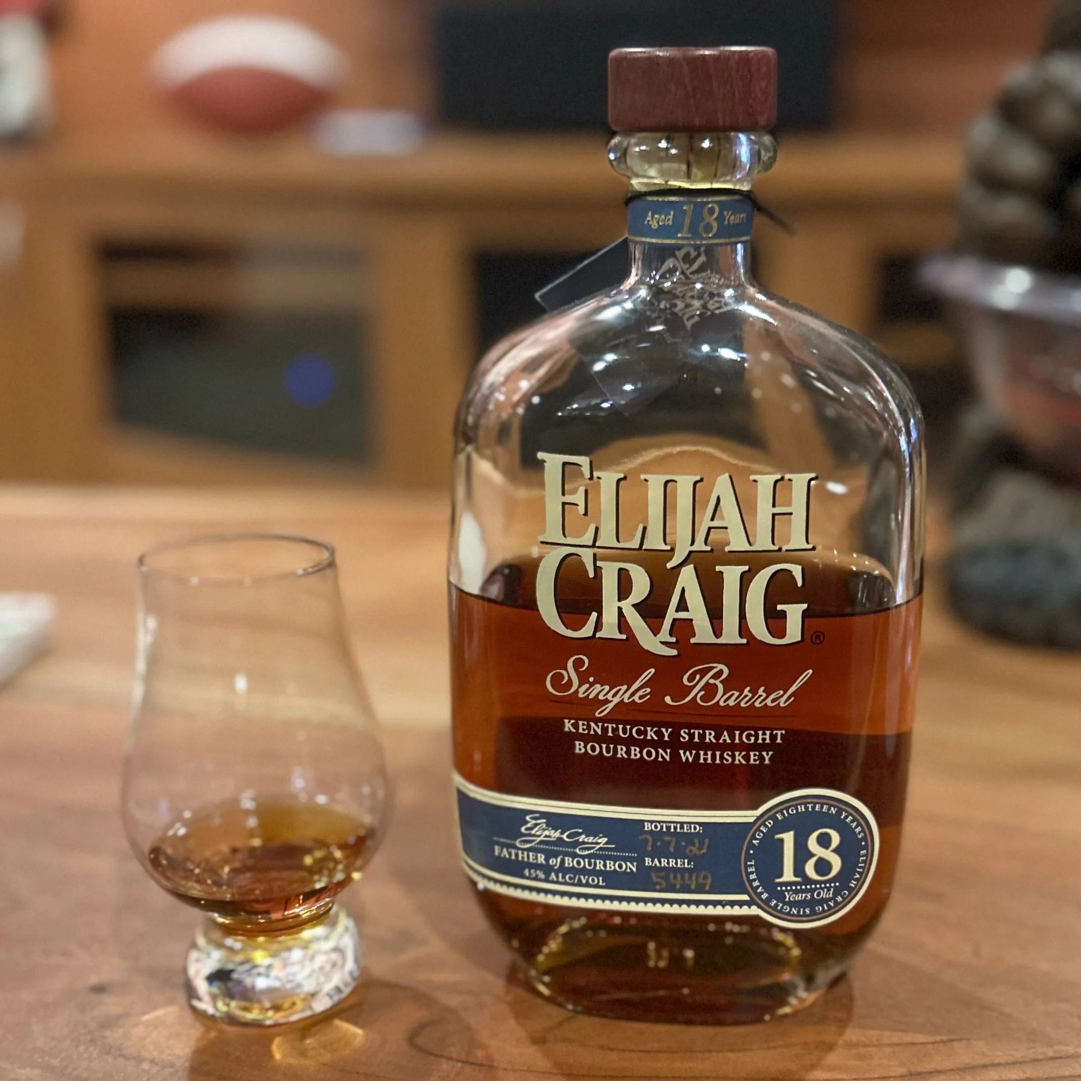Review #923 - Elijah Craig 18 Year Single Barrel Bourbon