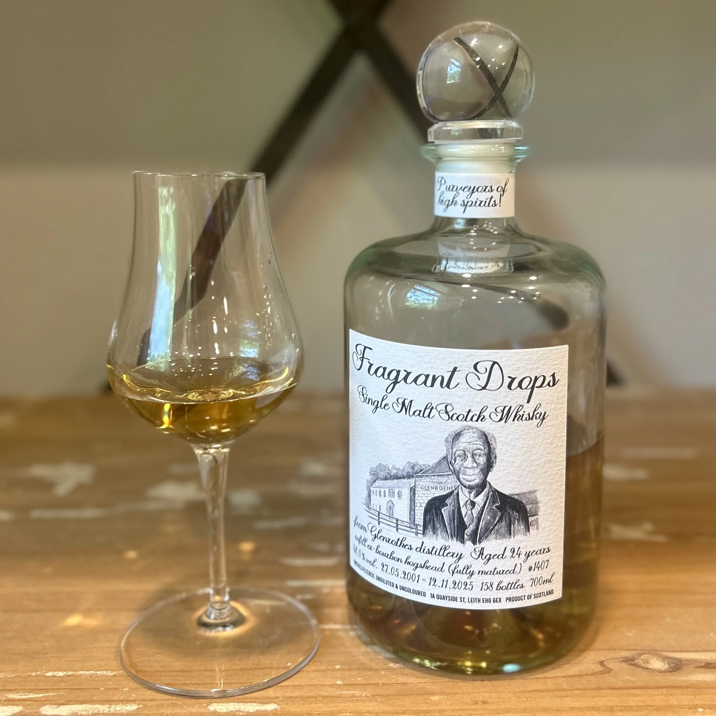 Review #927 - Fragrant Drops Glenrothes 24 Year Single Cask