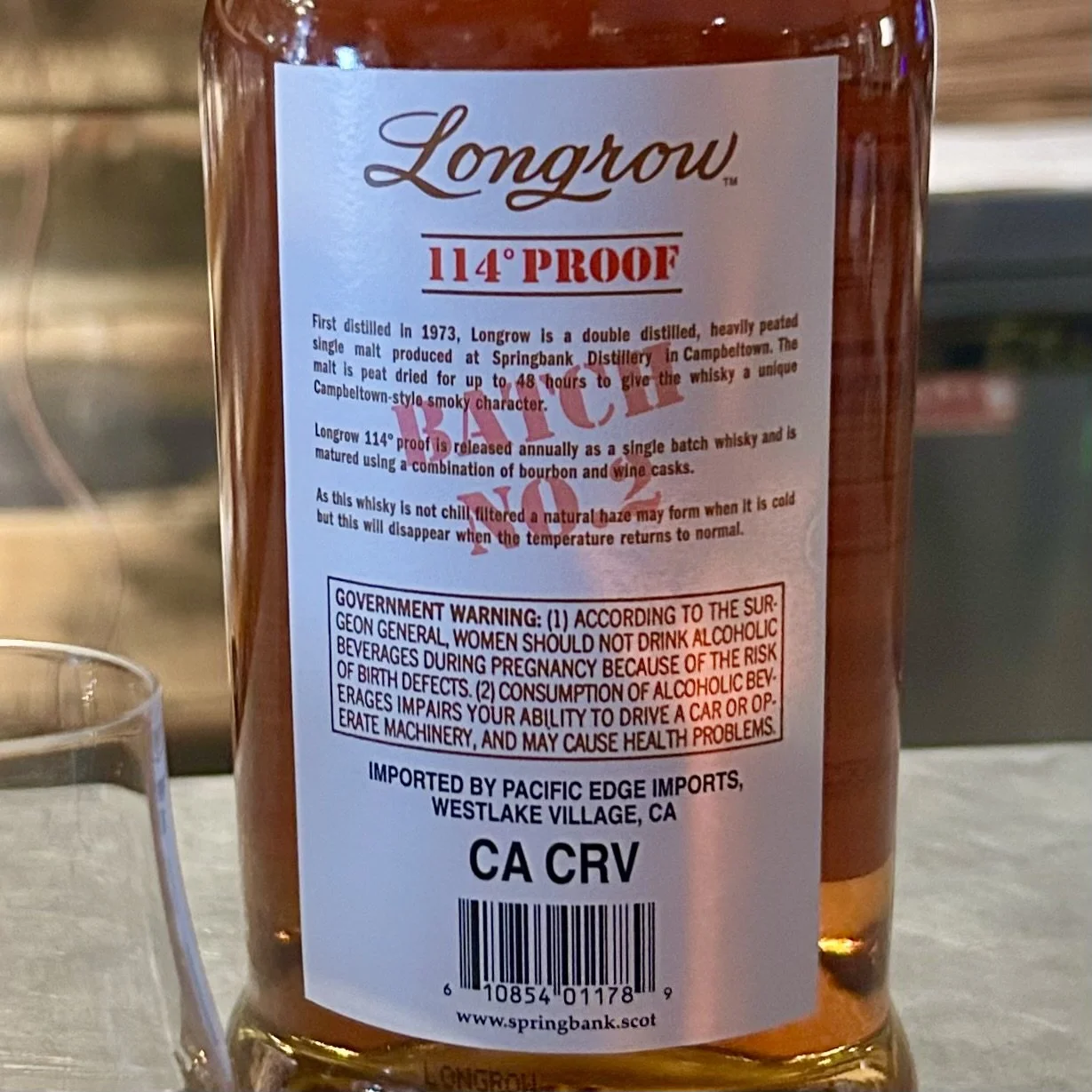 Review #947 - Longrow 114 Proof (Batch 2)