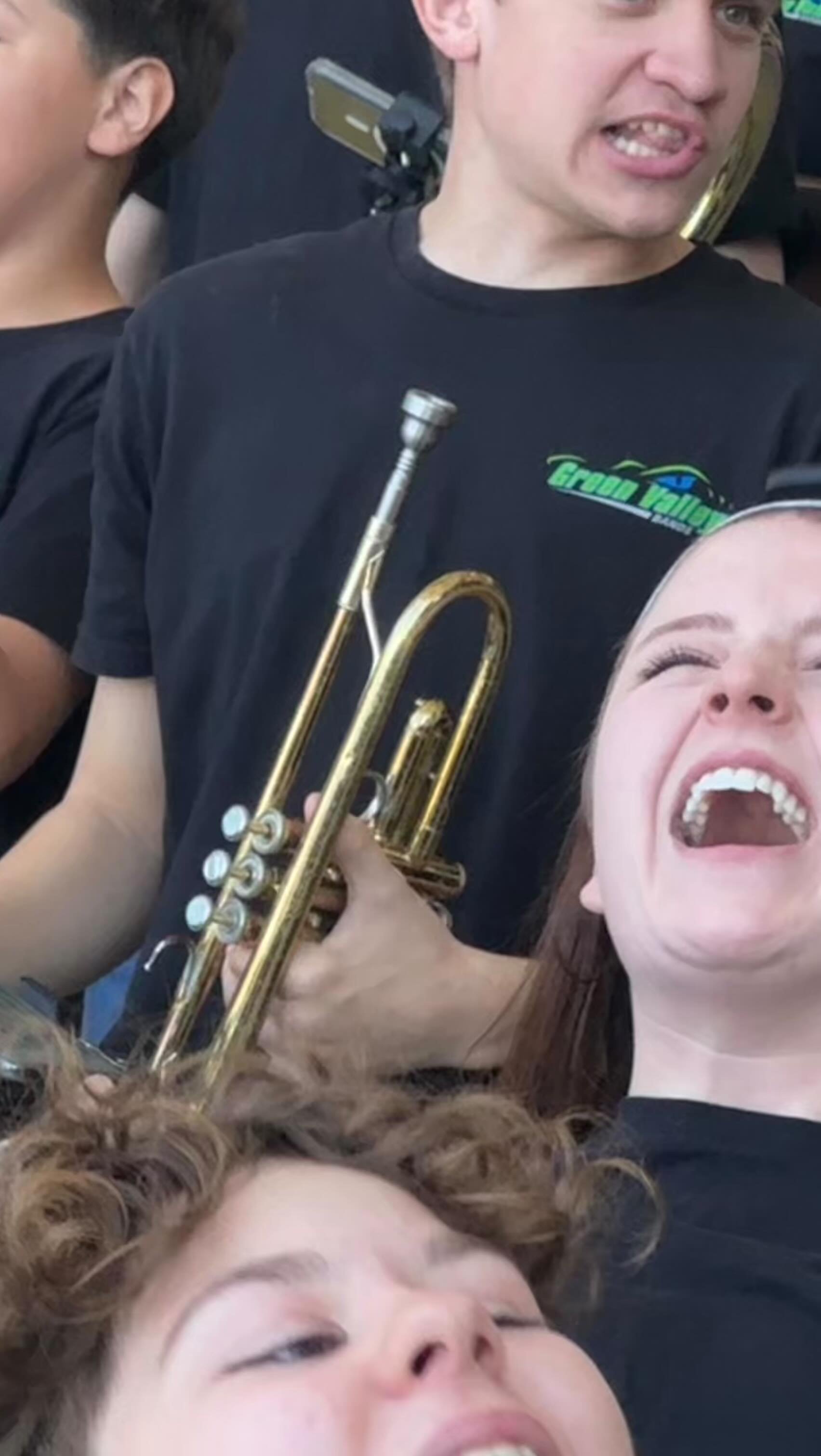 The Marching Band had a great time playing for the last First Friday of the school year! GO GATORS!π