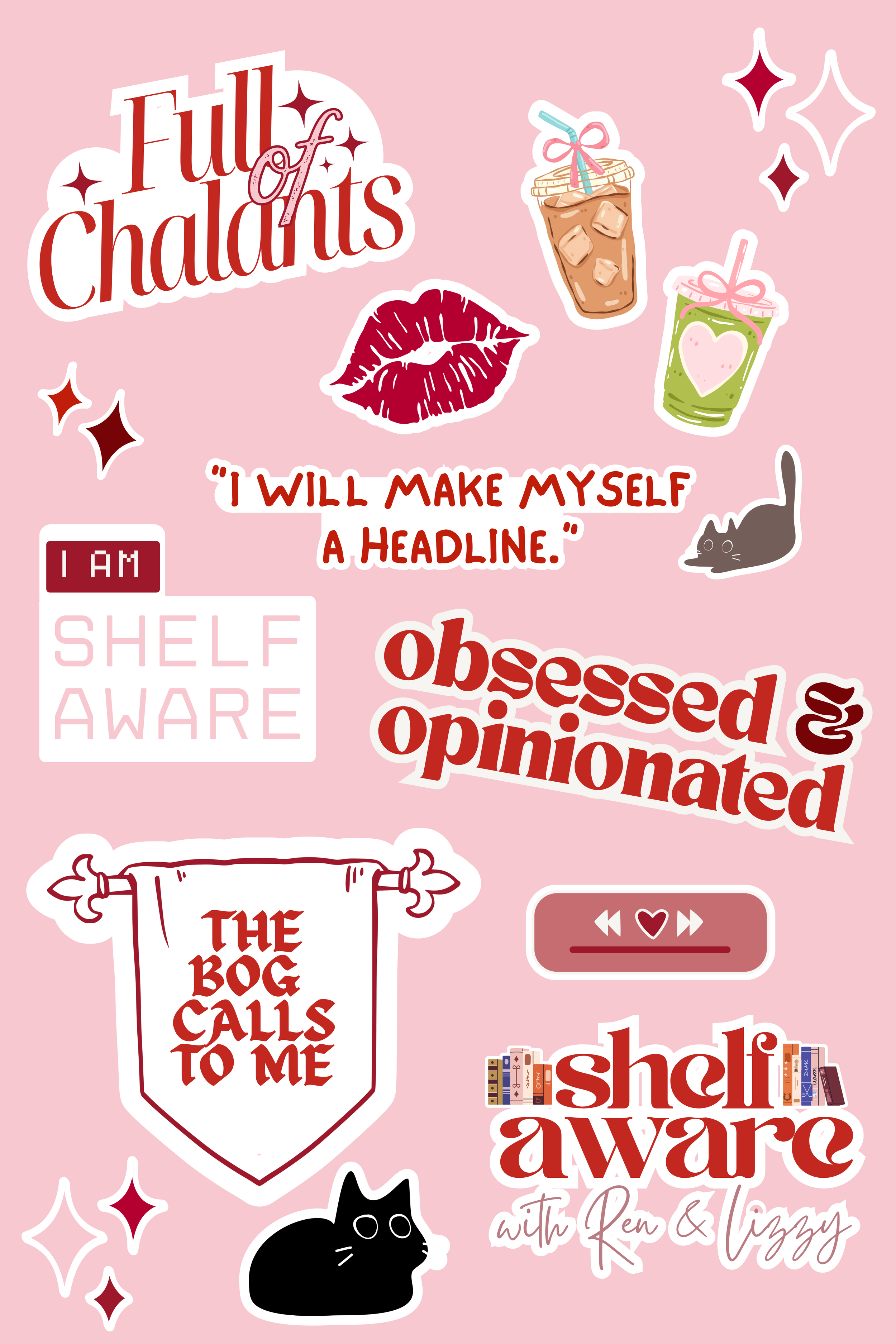 Shelf-Aware Sticker Sheet