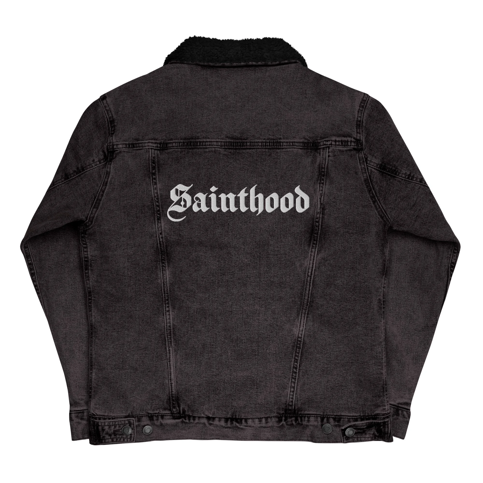 unisex-sherpa-denim-jacket-black-denim-back-6553143882387.jpg