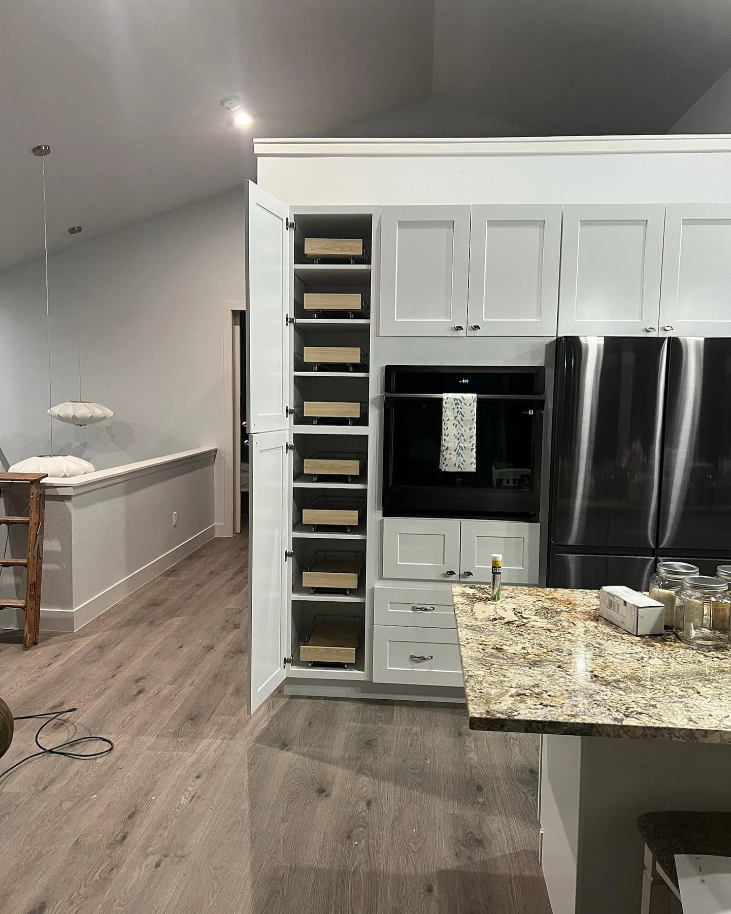 Some conveniences are worth it! We installed pullout shelving and even we&rsquo;re jealous. #fhrpropertyservices #handymanservices #handyman #propertymanagement #propertyservices #remodel #remodeling #renovation #colorado#coloradohandyman #coloradopr