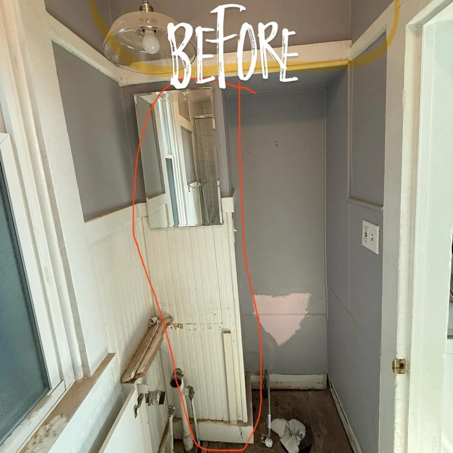 BEFORE ---> AFTER
From outdated to clean and modern. ✨

Thinking about updating your kitchen or bathroom?

Now Serving the Denver Metro, CO and surrounding areas along the Front Range. 
Message us for free estimates.

#bathroomremodel #remodeling 