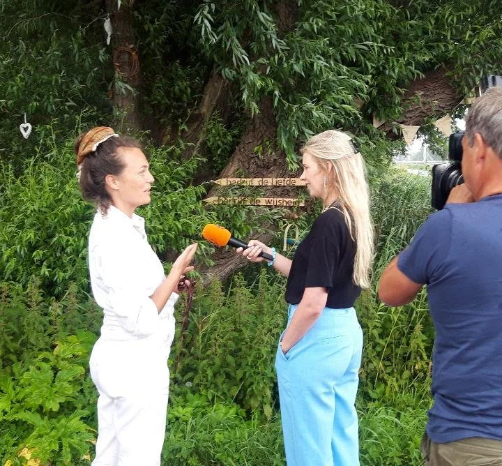 Bezoek van RTV Noord