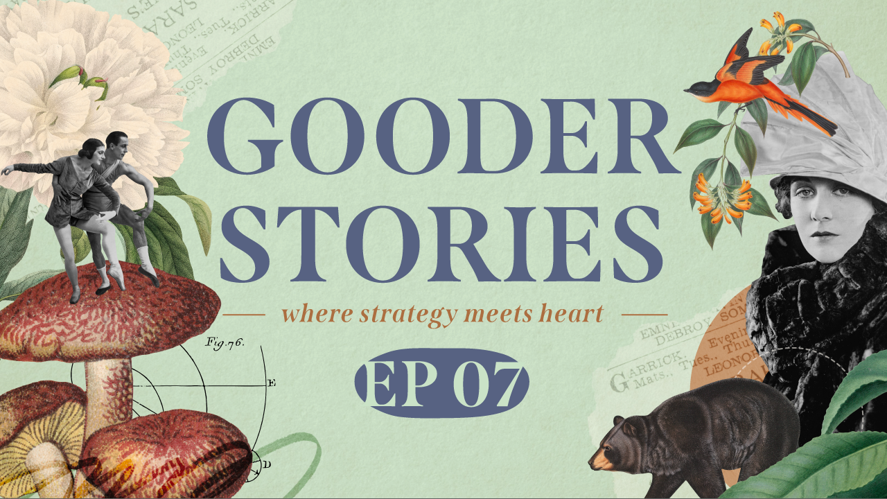 Amanda Schutz, founder of Curio Studio, shares how design and storytelling can elevate nonprofit marketing, from using custom illustration and ethical design to building strong partnerships and creating impactful visuals on a budget.
