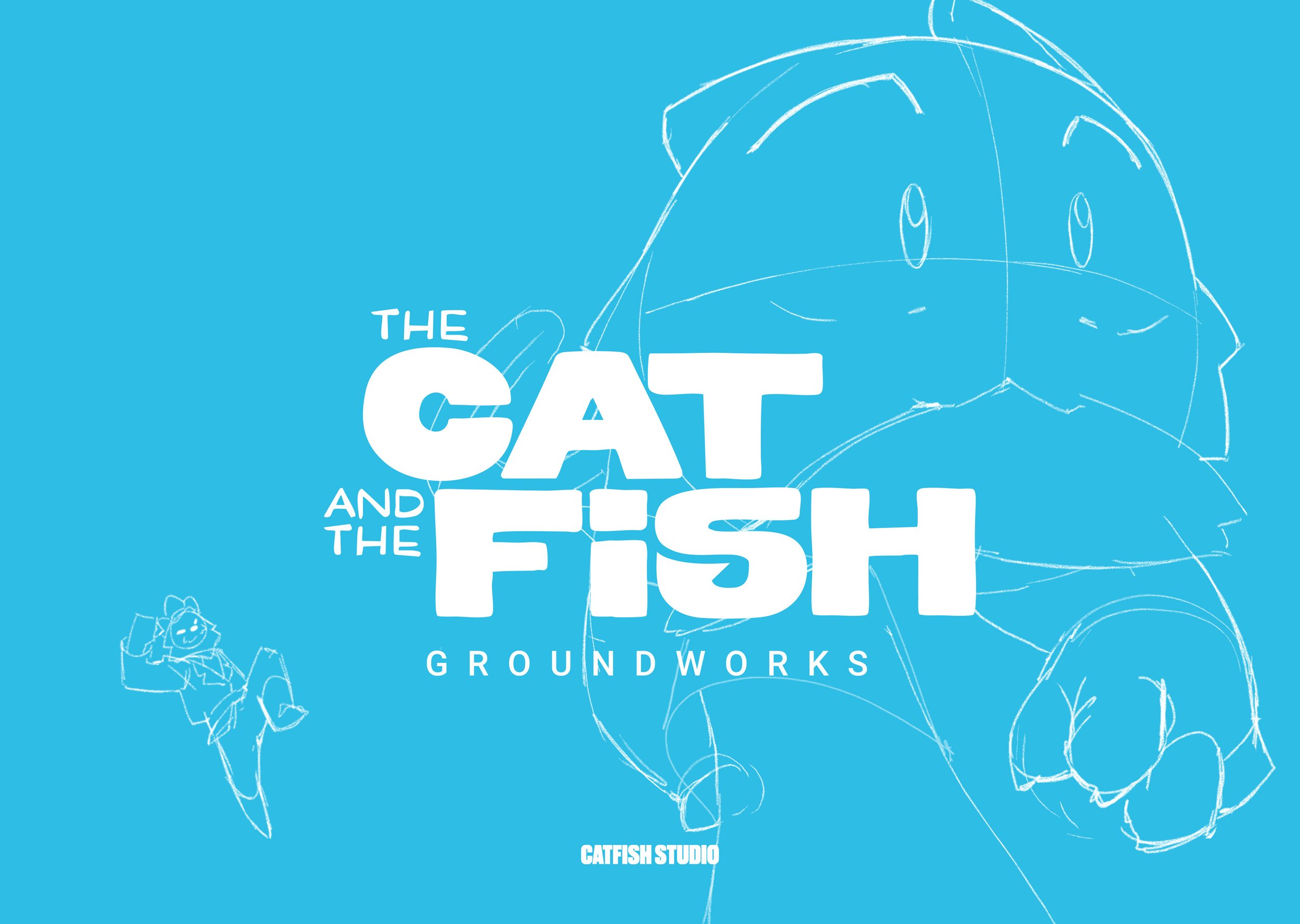'THE CAT AND THE FISH' ARTBOOK