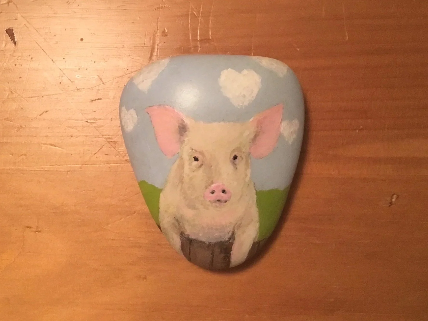 A Pig for Neighbors Moving Away