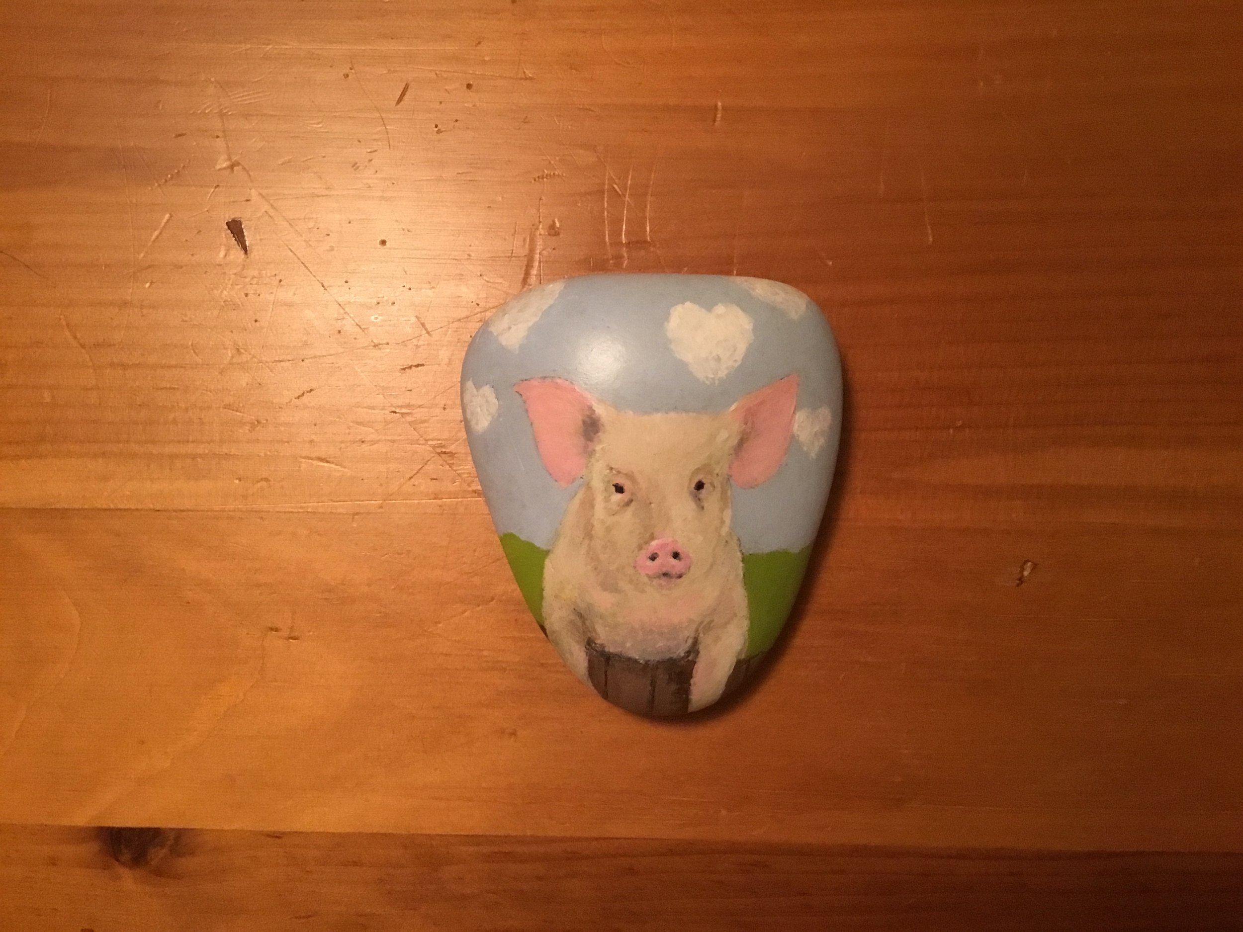 A Pig for Neighbors Moving Away