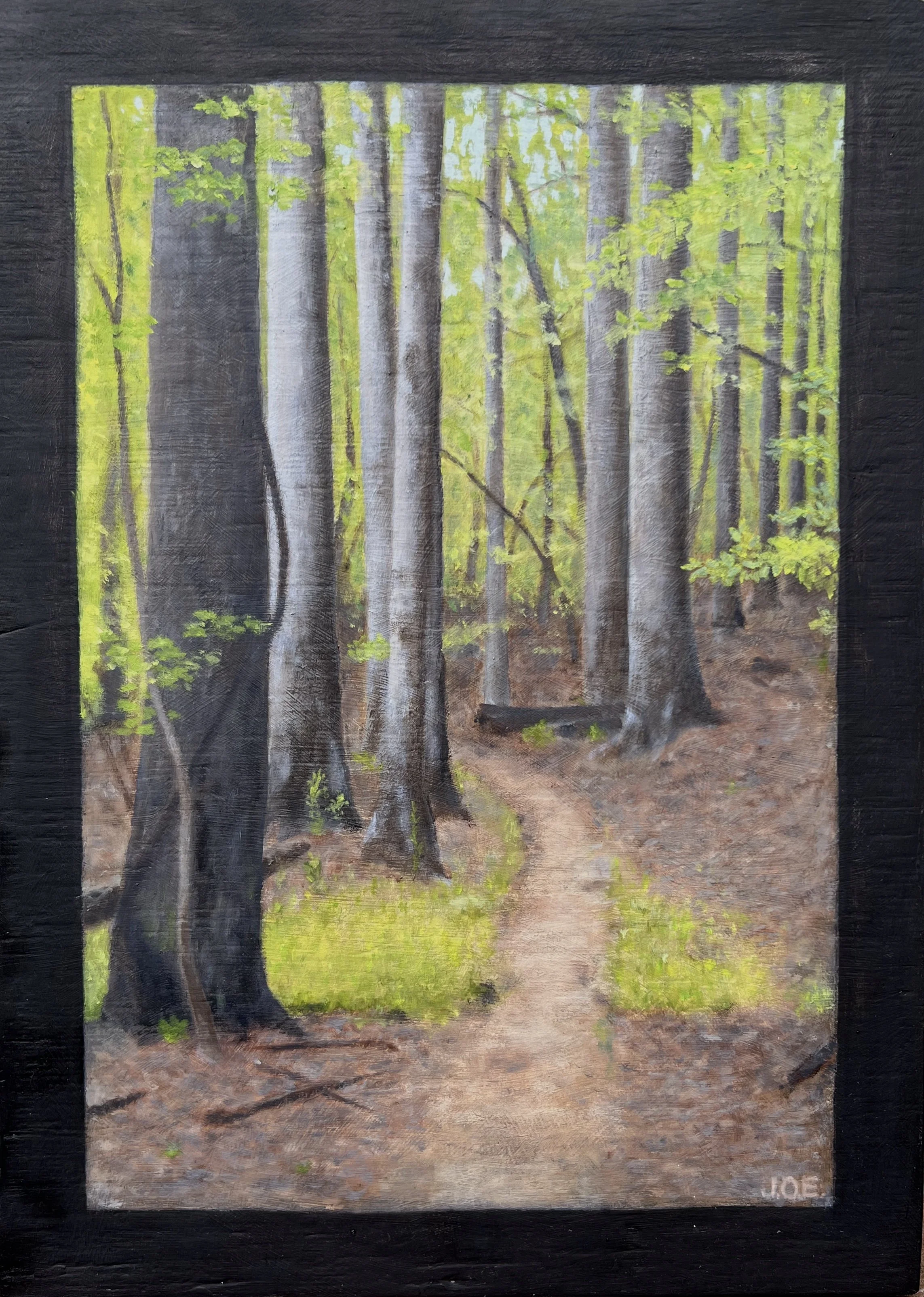 Path to Sweetwater Creek • 2023 • Oil on Board 8"x11"