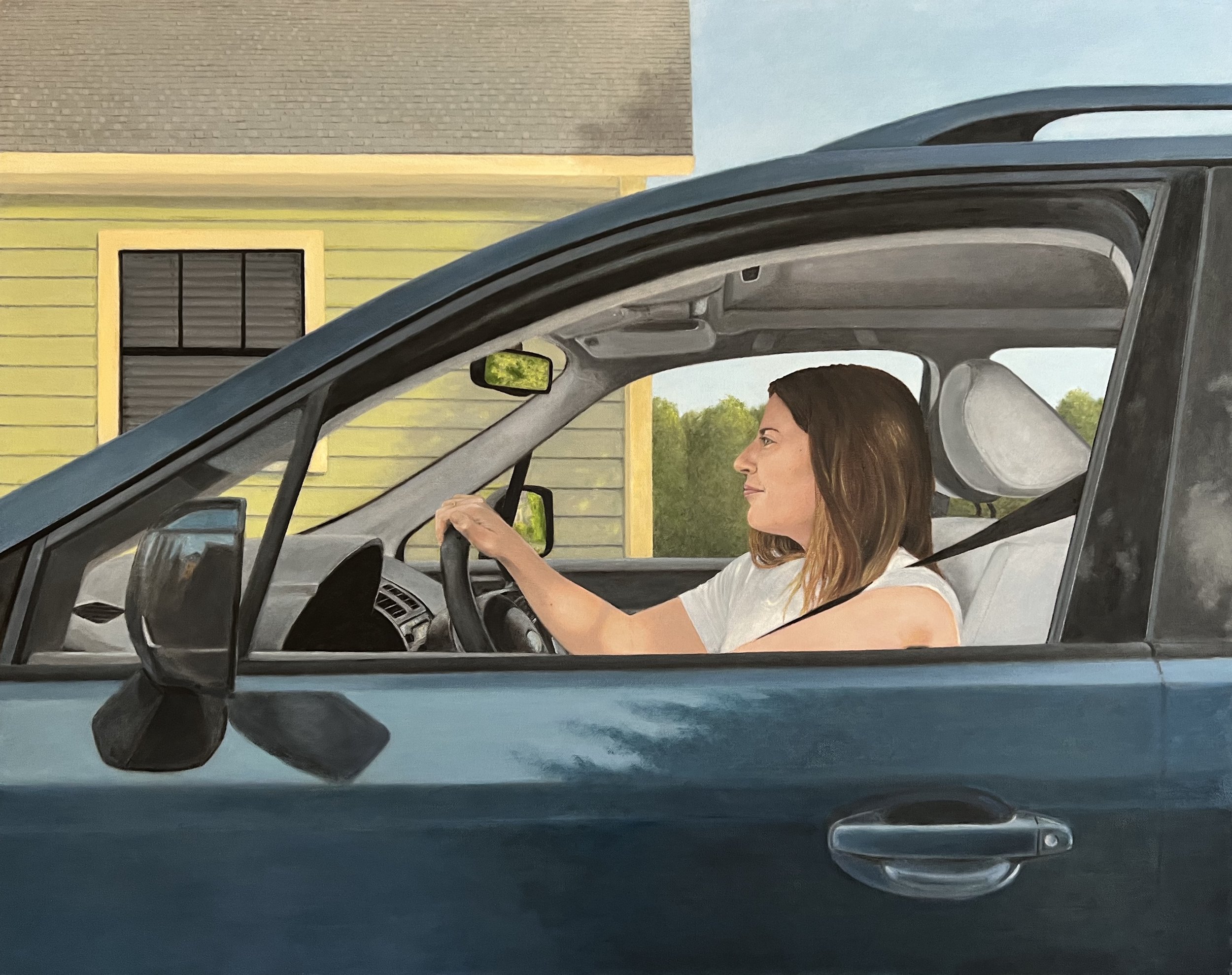 Heading Home • 2024 * Oil on Canvas 36”x28 1/2” • NFS