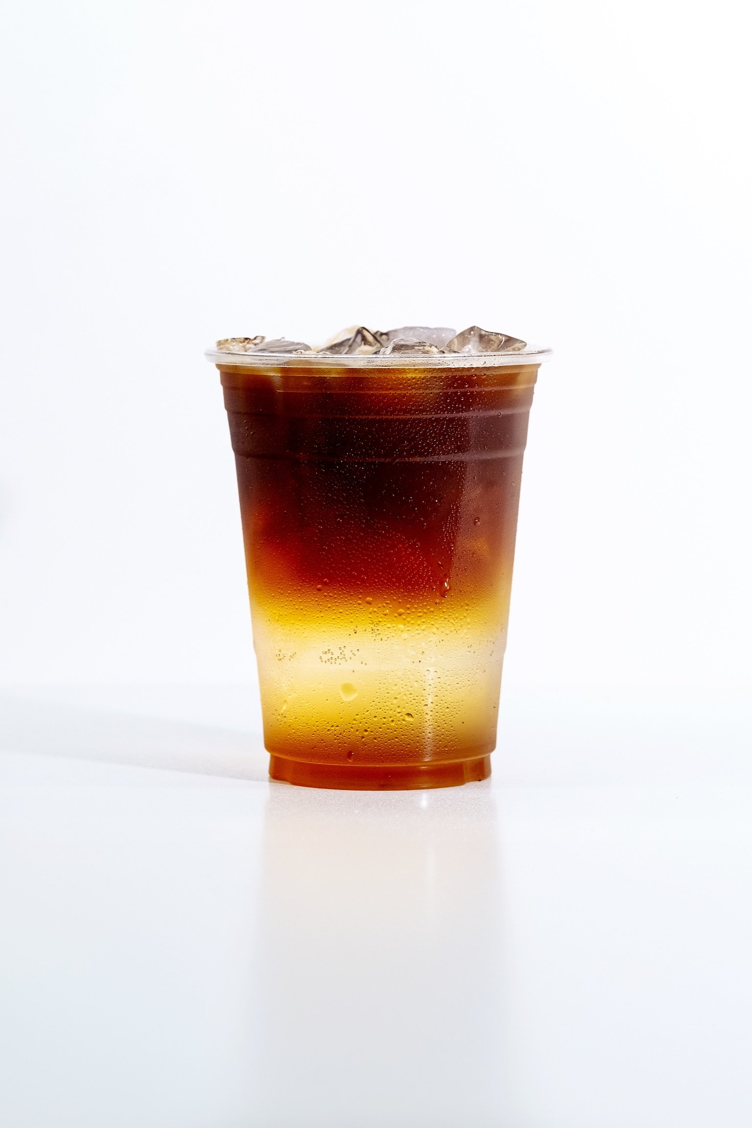 Layered espresso tonic at School Specialty Coffee
