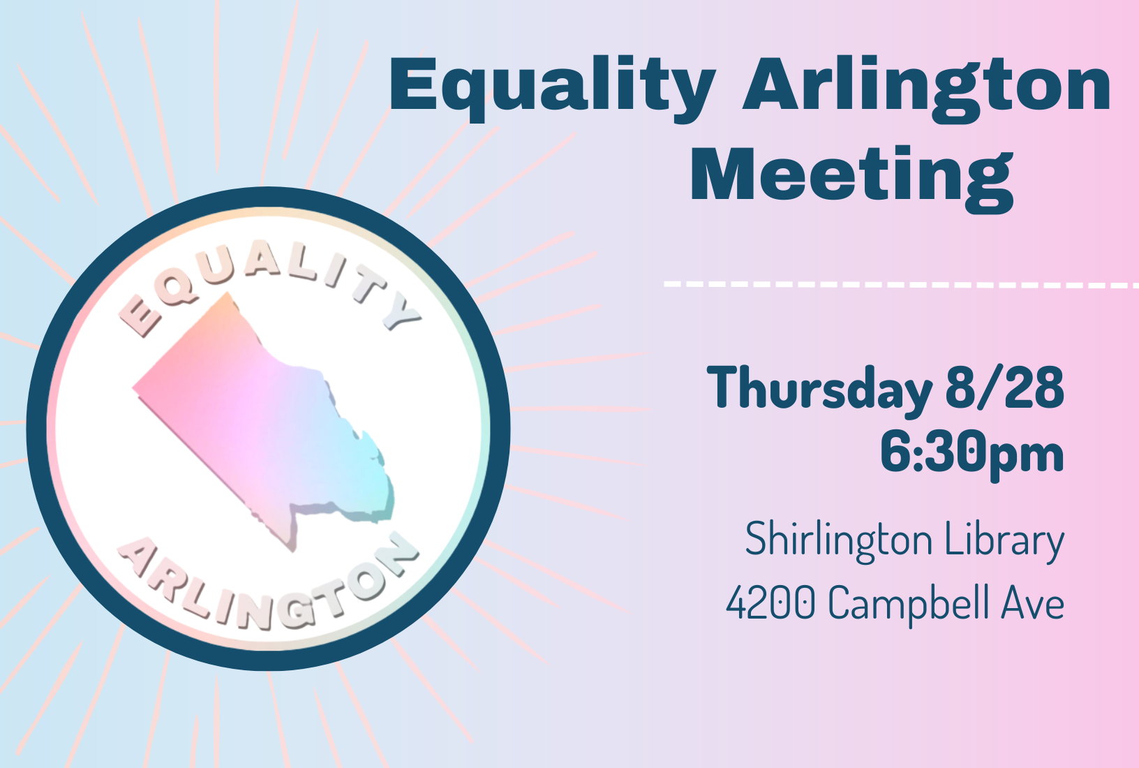 Equality Arlington Meeting