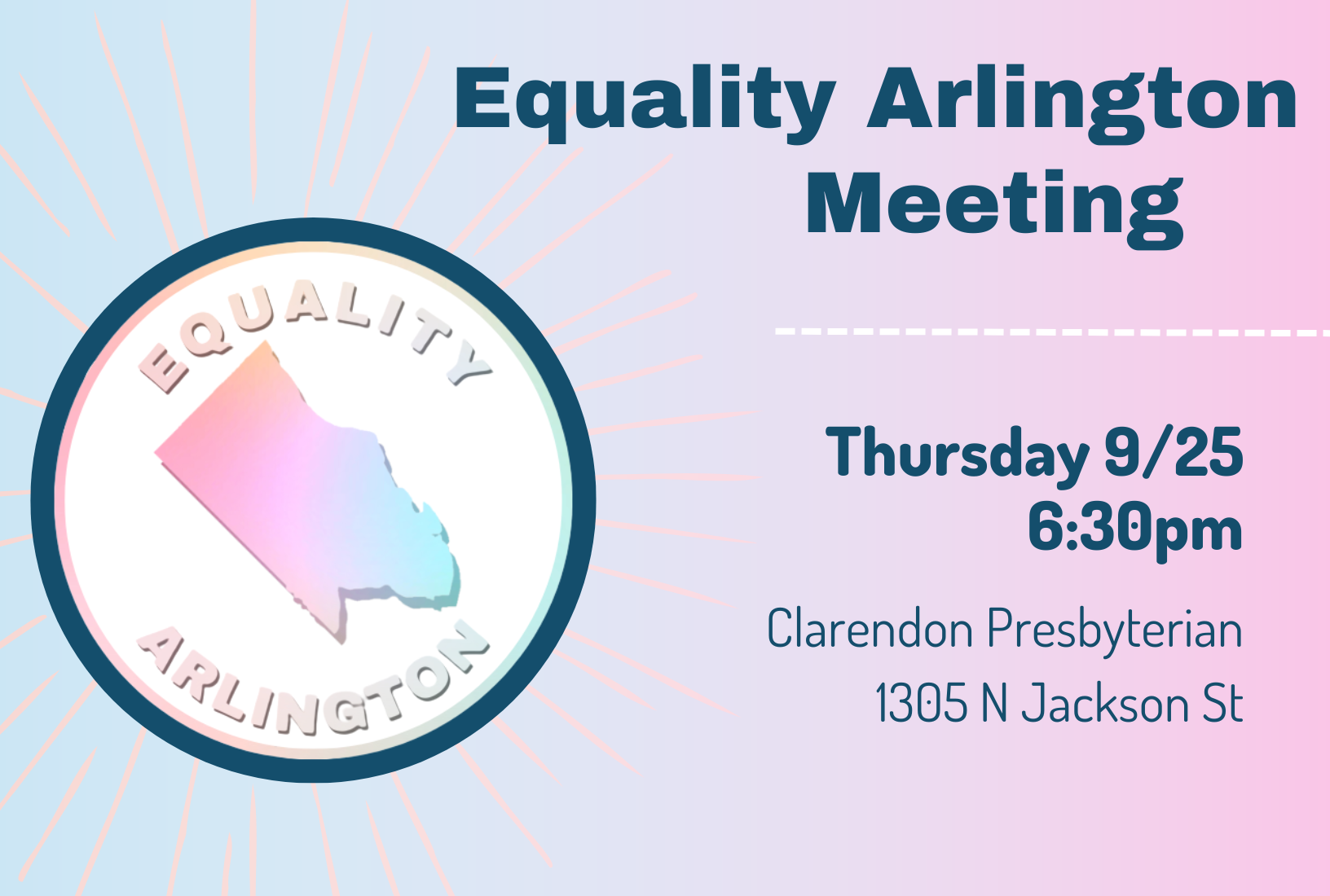 Equality Arlington Meeting