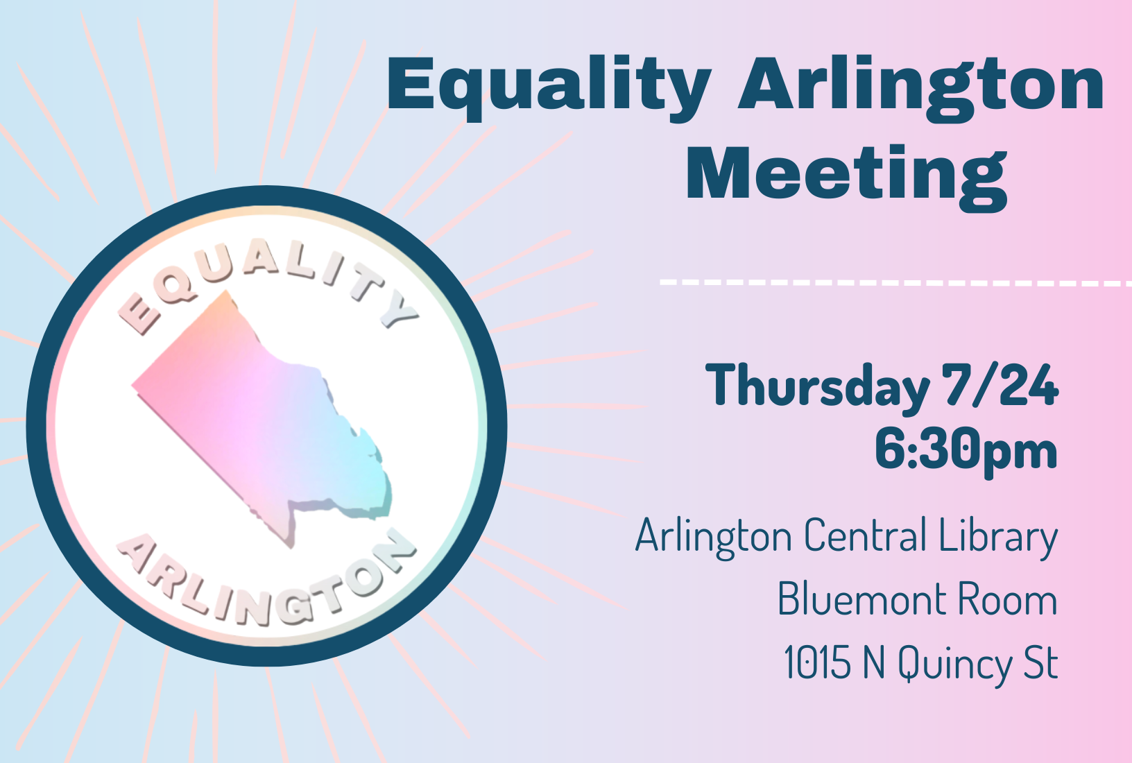 Equality Arlington Meeting
