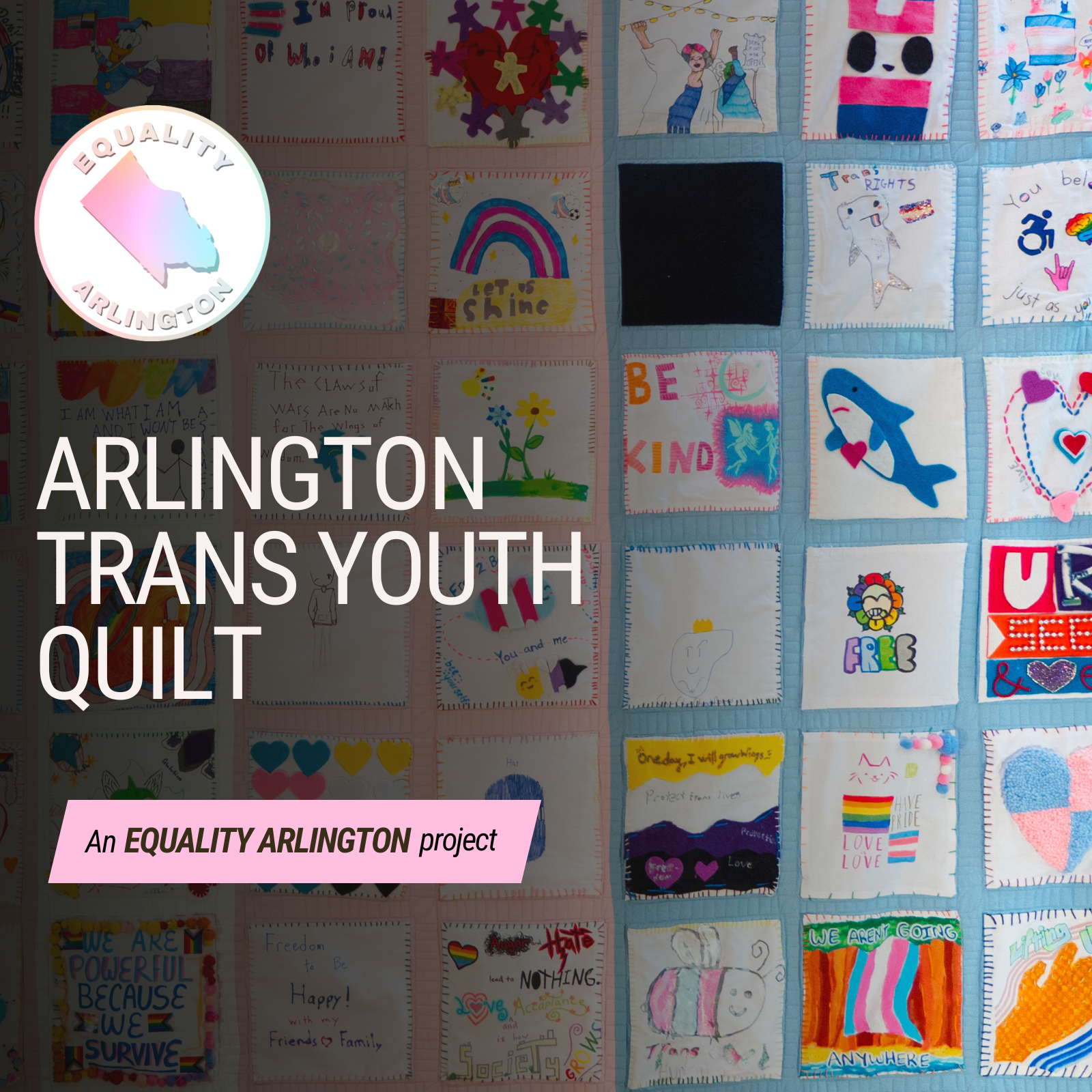 Equality&nbsp;Arlington Unveils the Arlington Trans Youth Quilt at Community Celebration