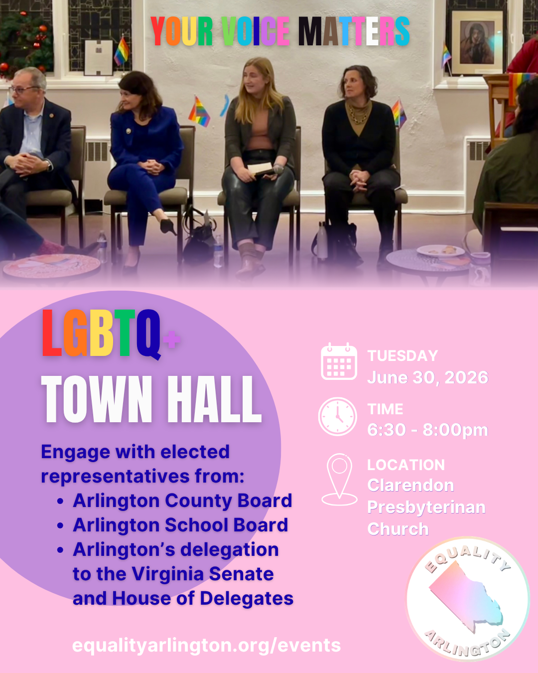 LGBTQ+ Town Hall