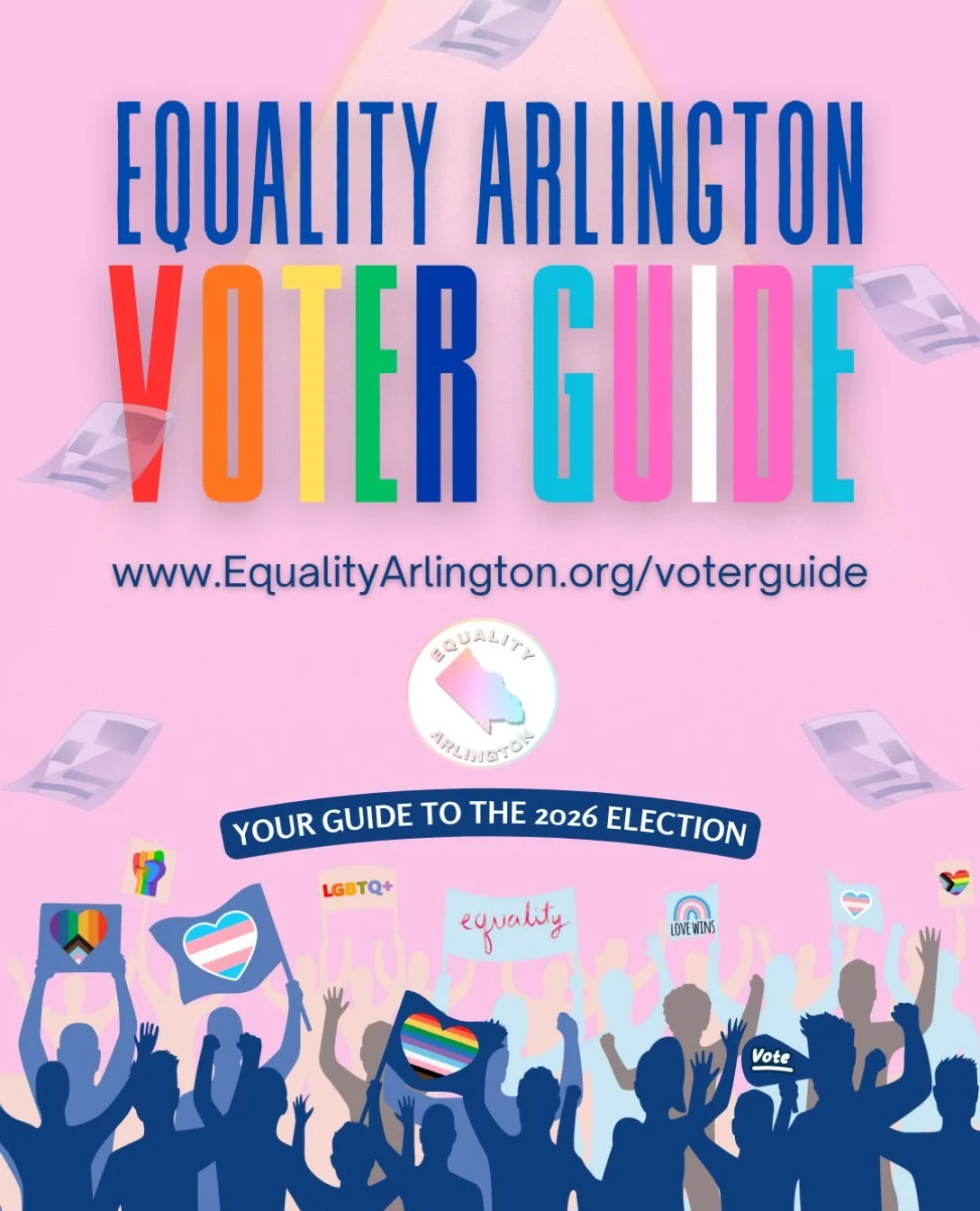 🏳️&zwj;🌈🏳️&zwj;⚧️Check out Equality Arlington&rsquo;s Voter Guide for information about the 2026 election!
🗳️Vote YES on Amendment 2 for Marriage Equality
🗳️Congressional candidate grades
🗳️County Board candidate grades

Voter Guide: https://ww