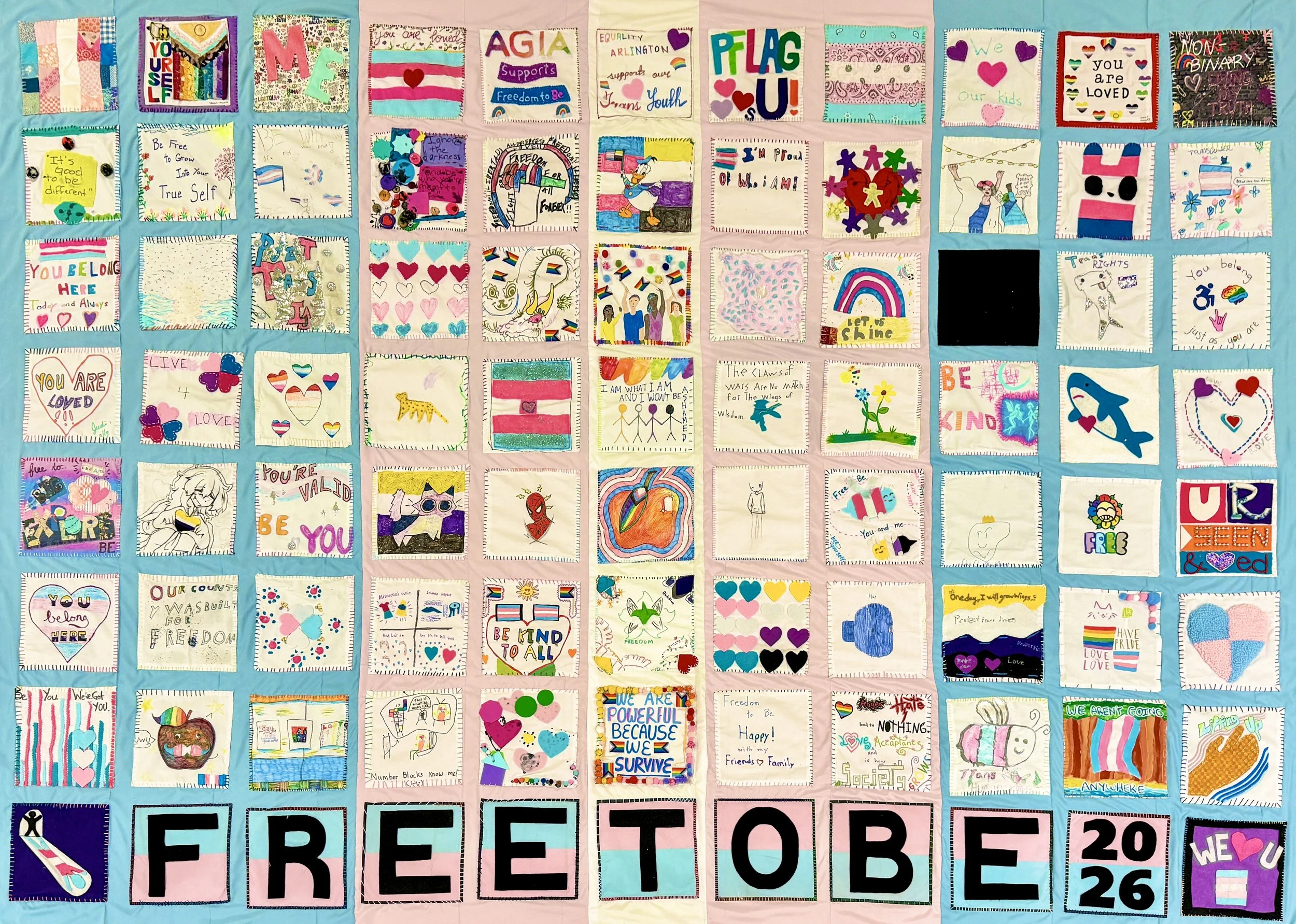 Arlington Trans Youth Quilt