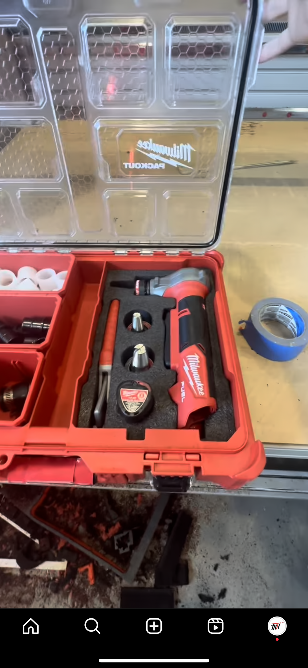 Milwaukee Packout 8430 Kaizen Foam Insert for M12 ProPex Expander Kaizen  Foam Insert-No Tools Included — Milwaukee Tool Inserts