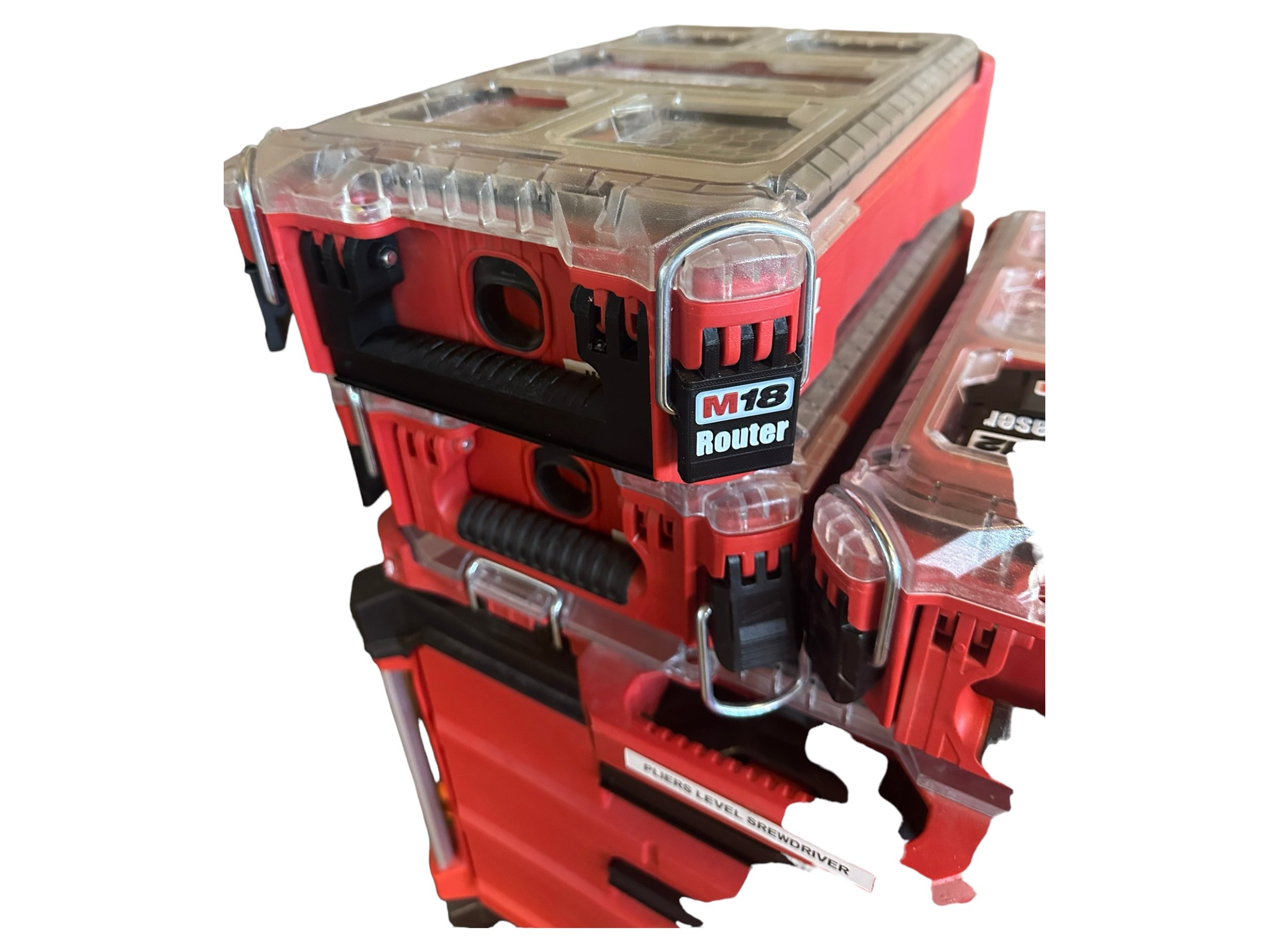 Milwaukee Packout Insert for M18 Router | Kaizen Foam Storage Solution ...