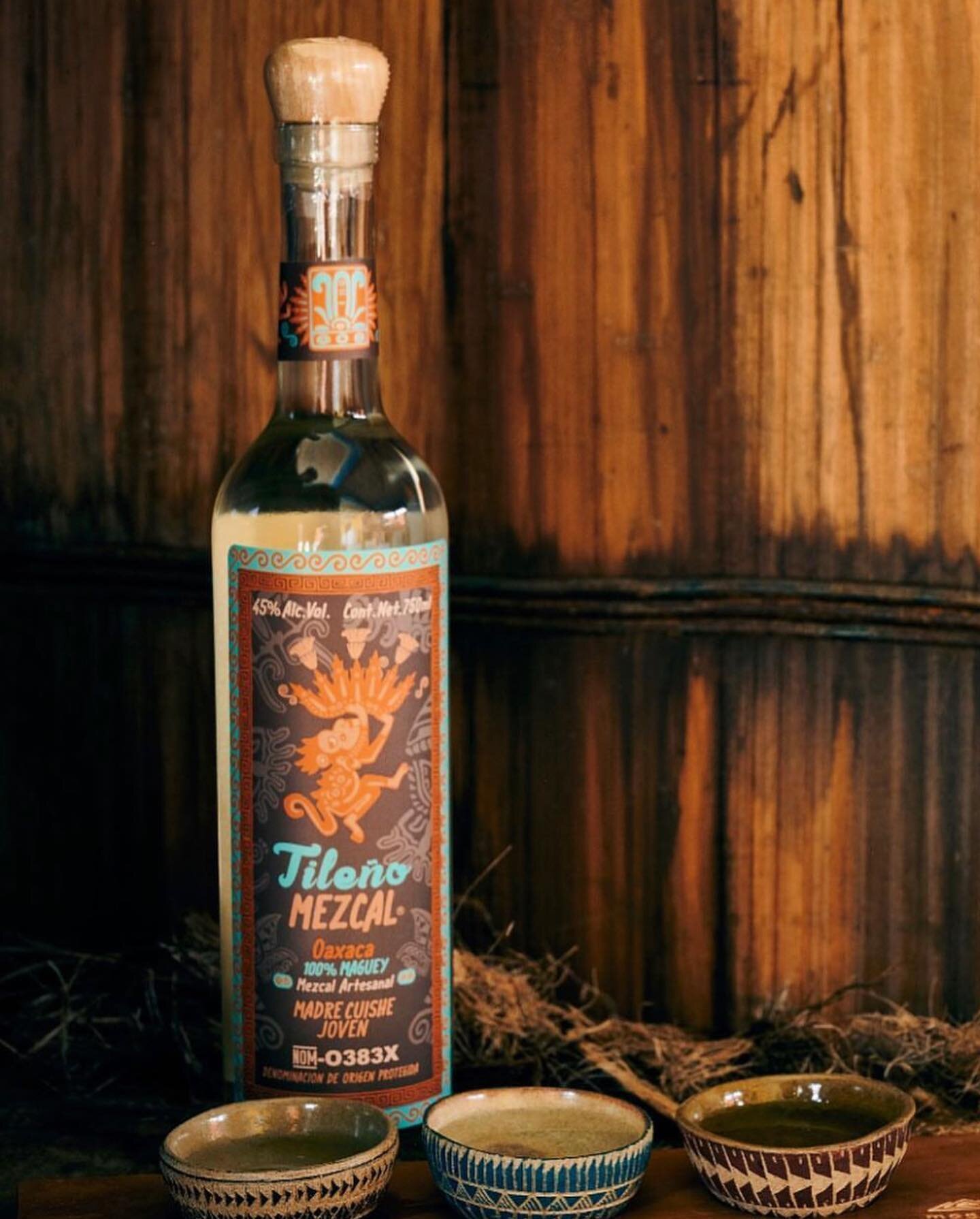 Tile&ntilde;o Mezcal : 

100% organic and artisanal product cultivated in San Baltazar Guelavila and bottled in San Mart&iacute;n Tilcajete, two Zapotec towns located in the Central Valleys region of Oaxaca State.

The brand is based on the ancient t