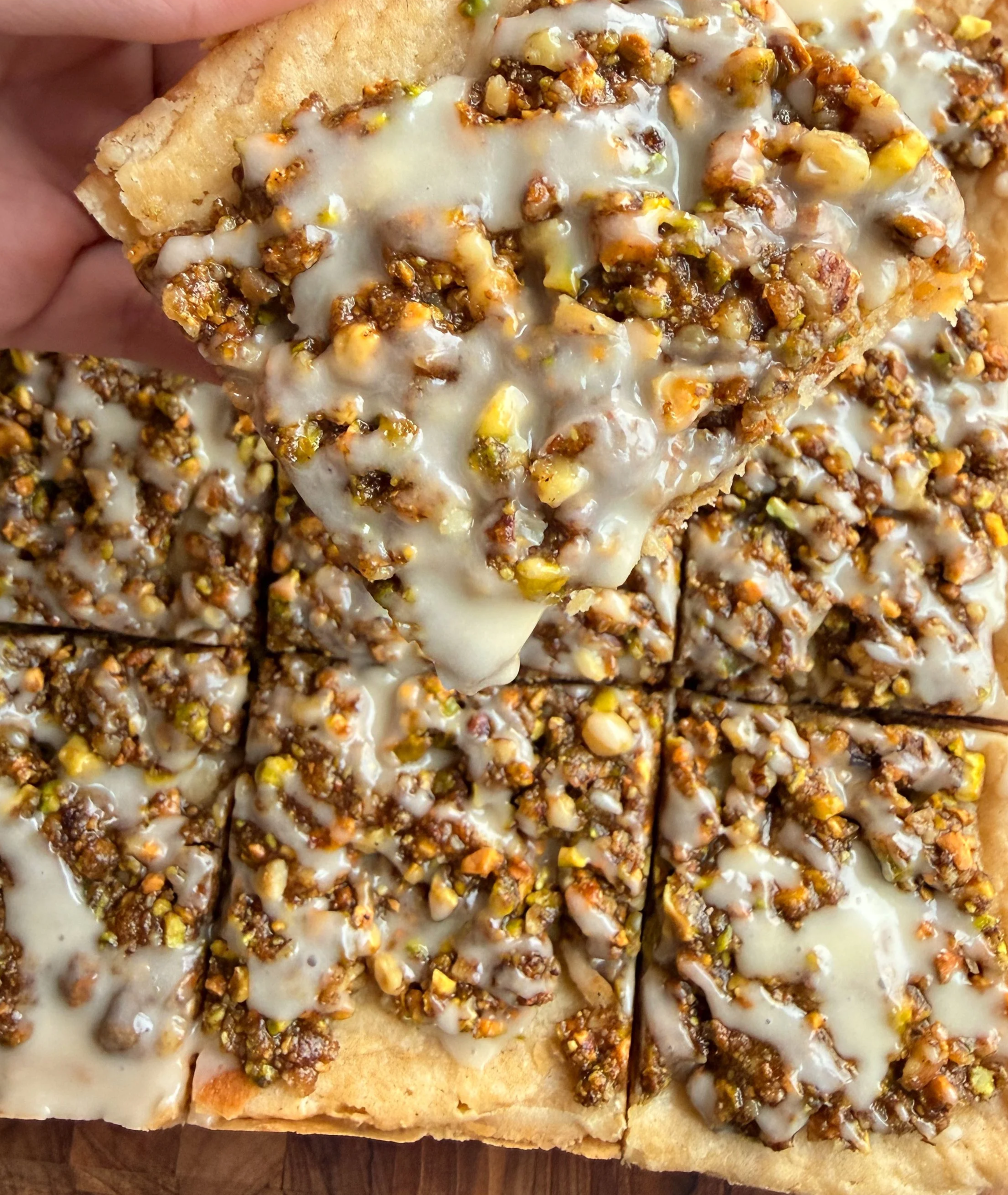 Baklava Blondies Recipe | Courtney's Cookies and Creations Recipes