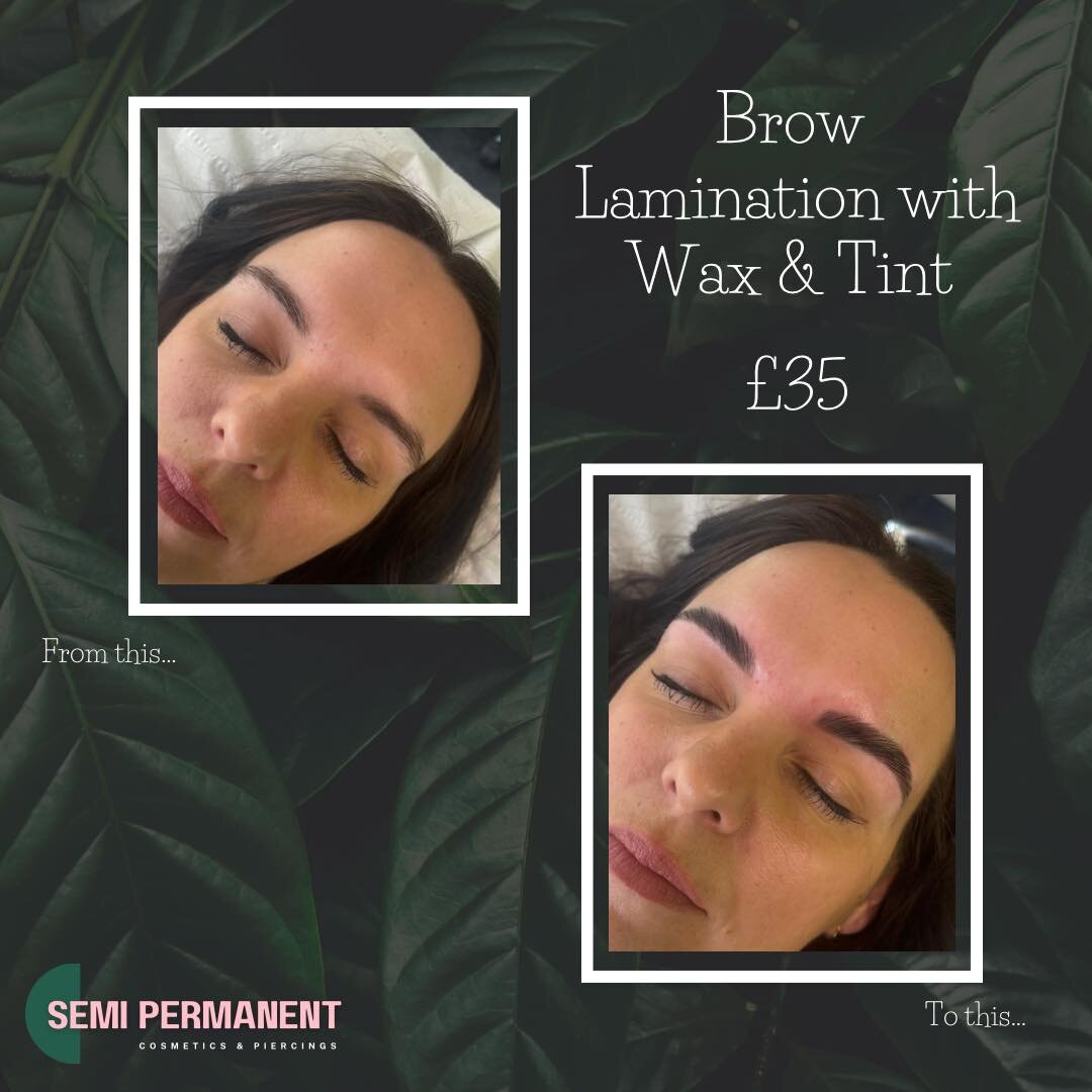Would a Brow lamination look good on me? &hellip;. Of course it will 😍 

Brow lam looks good on everyone! We are obsessed 🤩 

If your brows are thin and your looking for fuller looking brows, a lamination is all you need 🤪 

DM us for more info if