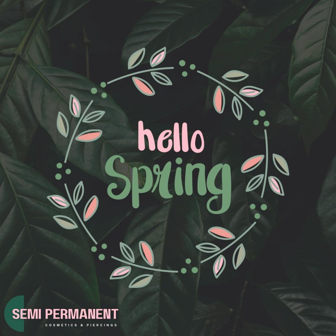 Hello Spring 🌸 

Around about now we are all happy to welcome the Spring season into our lives. Plants begin to grow and flowers bloom. 

Let&rsquo;s put away all the dark colours and welcome back the bright. 

What will you choose on your nails thi