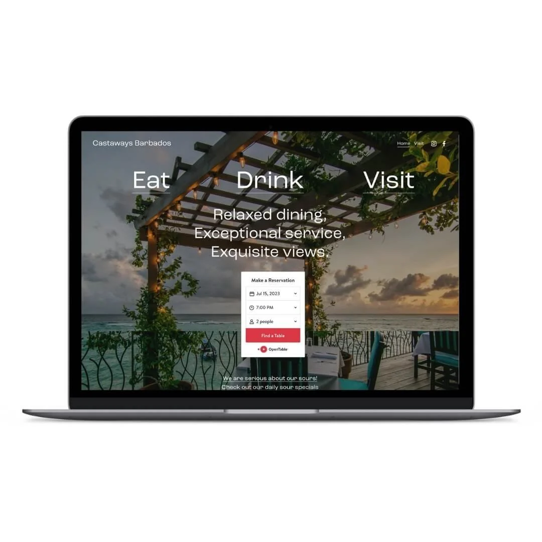 client-castaways-website-mockup