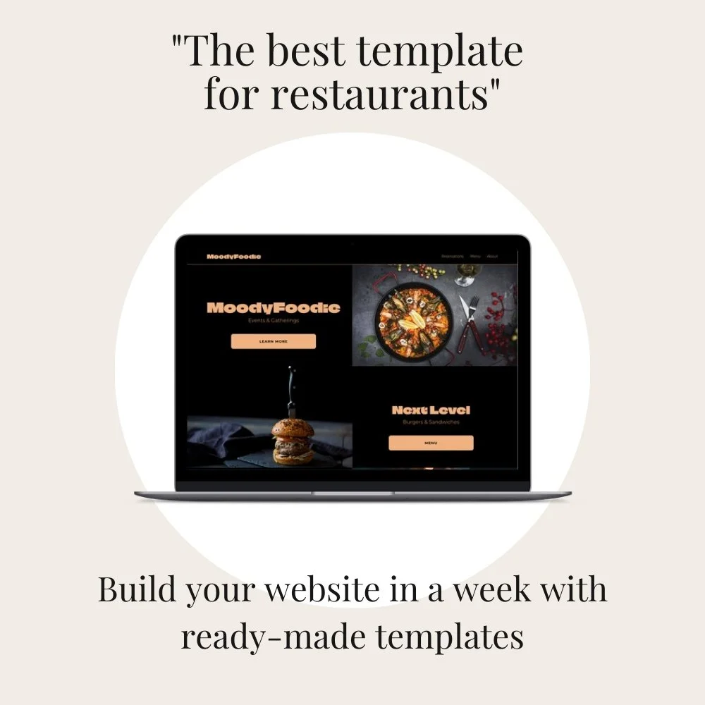 Save Time &amp; Money with Squarespace Restaurant Templates

Launch your restaurant website effortlessly with our customizable Squarespace templates. Perfect for busy owners&mdash;get online fast, look professional, and keep more money in your pocket