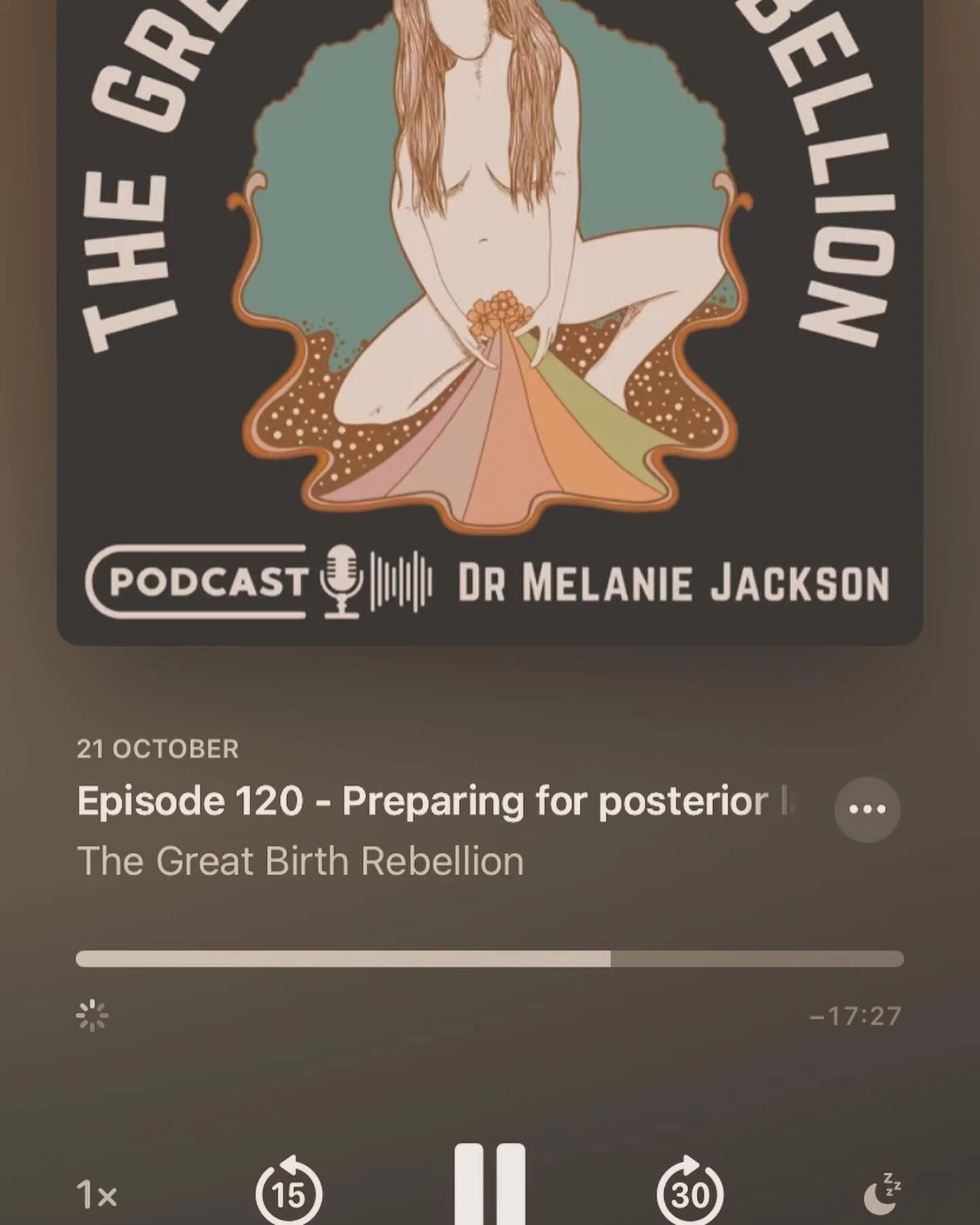I&rsquo;ve got my podcast groove back this week! Birth, parenting and gardening - definitely an accurate reflection of where my head is at 😁