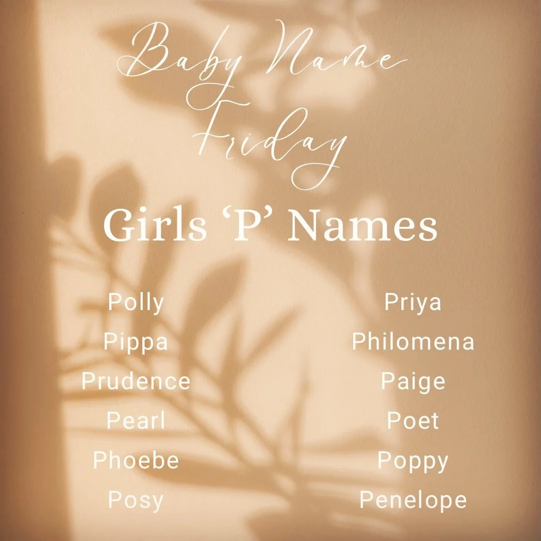 This list is in honour of a sweet little newborn poppet, who I had the loveliest cuddles with today 🥰