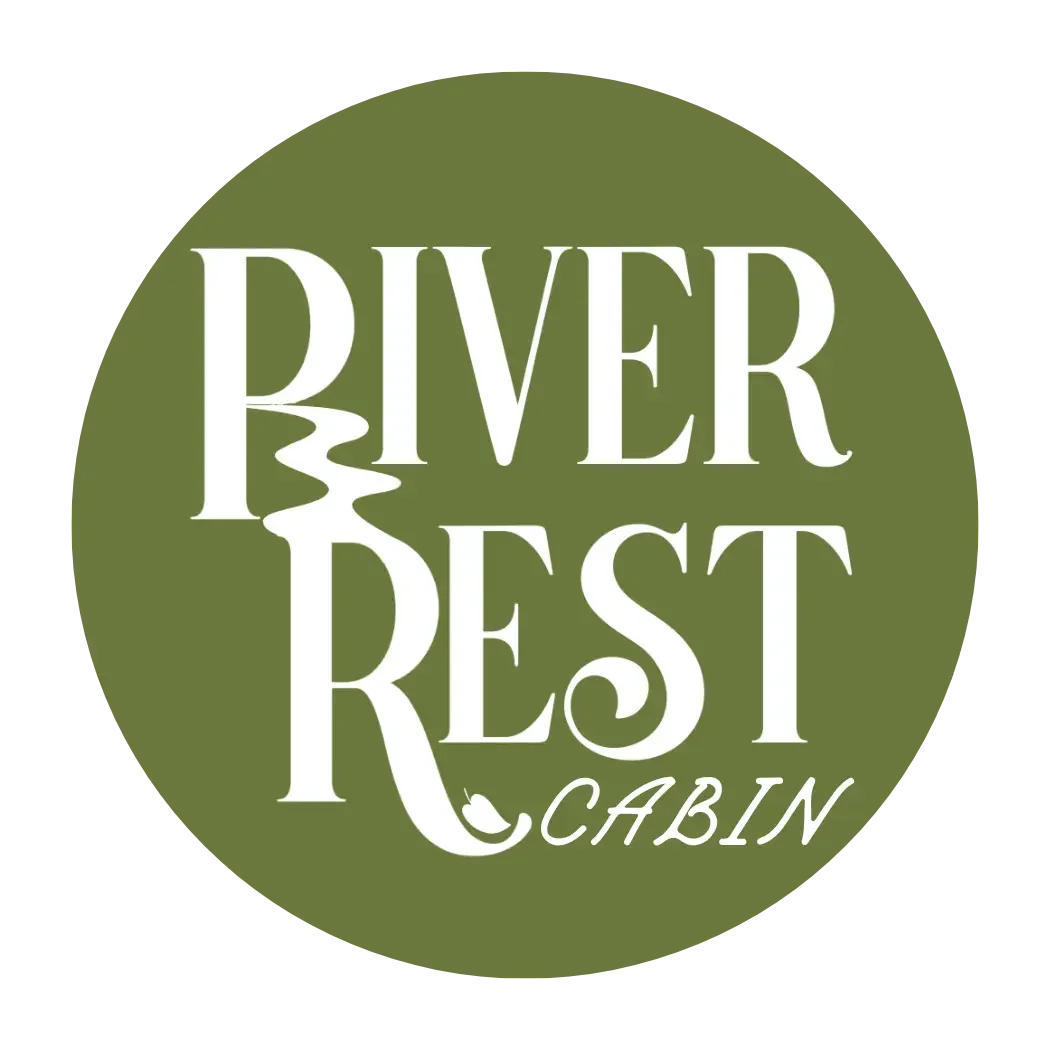 River Rest Cabin - Logo Design.webp