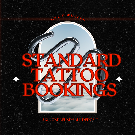 Standard Tattoo Booking