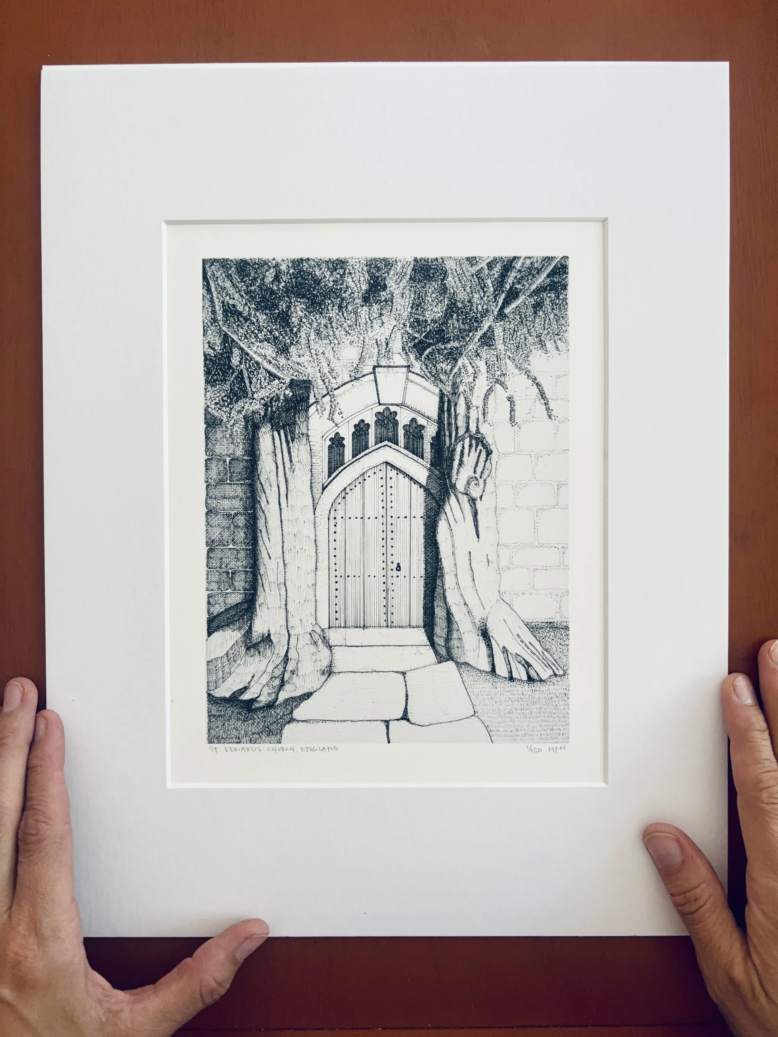 St. Edward's Church - 11"x14" Limited Edition Print