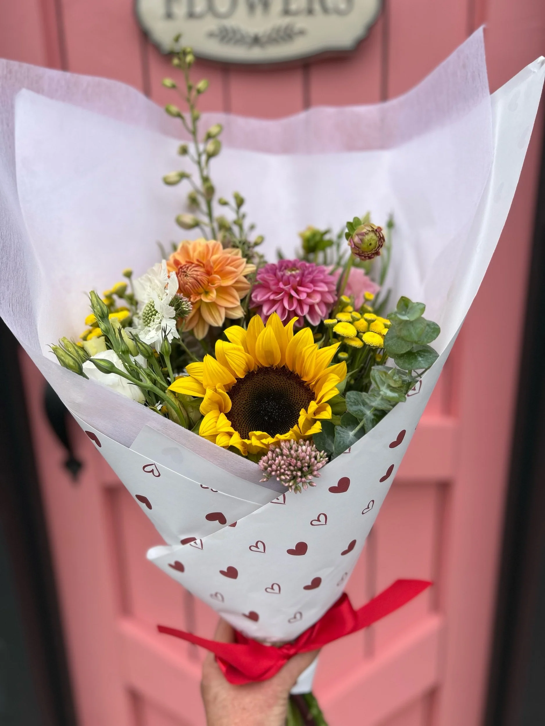 Valentines Day Farm Posy