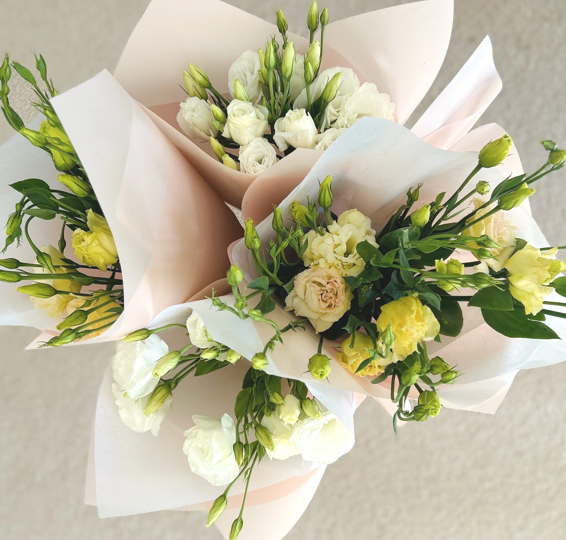 Lisianthus are a long lasting flower with layers of petals