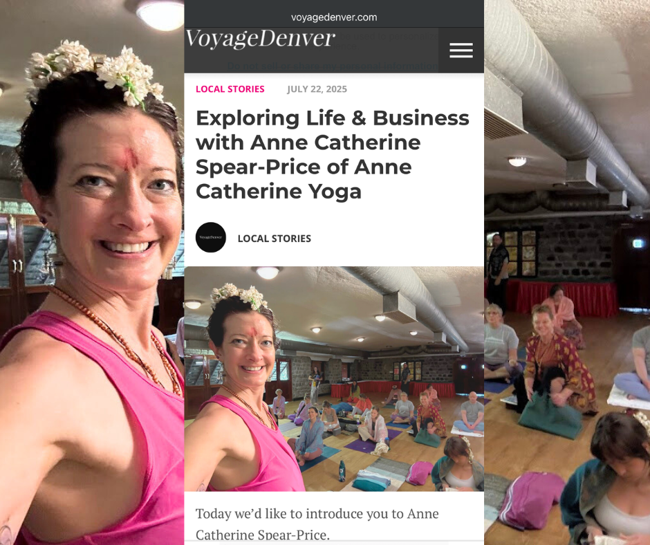 Exploring Life & Business with Anne Catherine Spear-Price of Anne Catherine Yoga