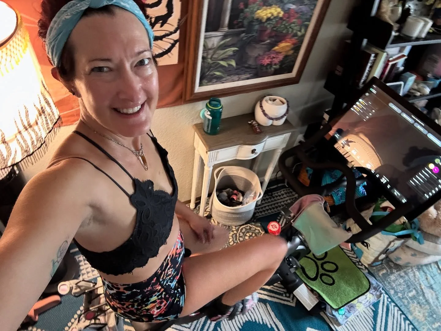 I had a frustrating experience yesterday with my Ex-husband regarding my kid. Child is fine, but it was scary for a bit. Plus, he missed Trick-or-Treating! Which made me sad for him. 
Anyways- this morning I felt motivated to work out my emotions on 