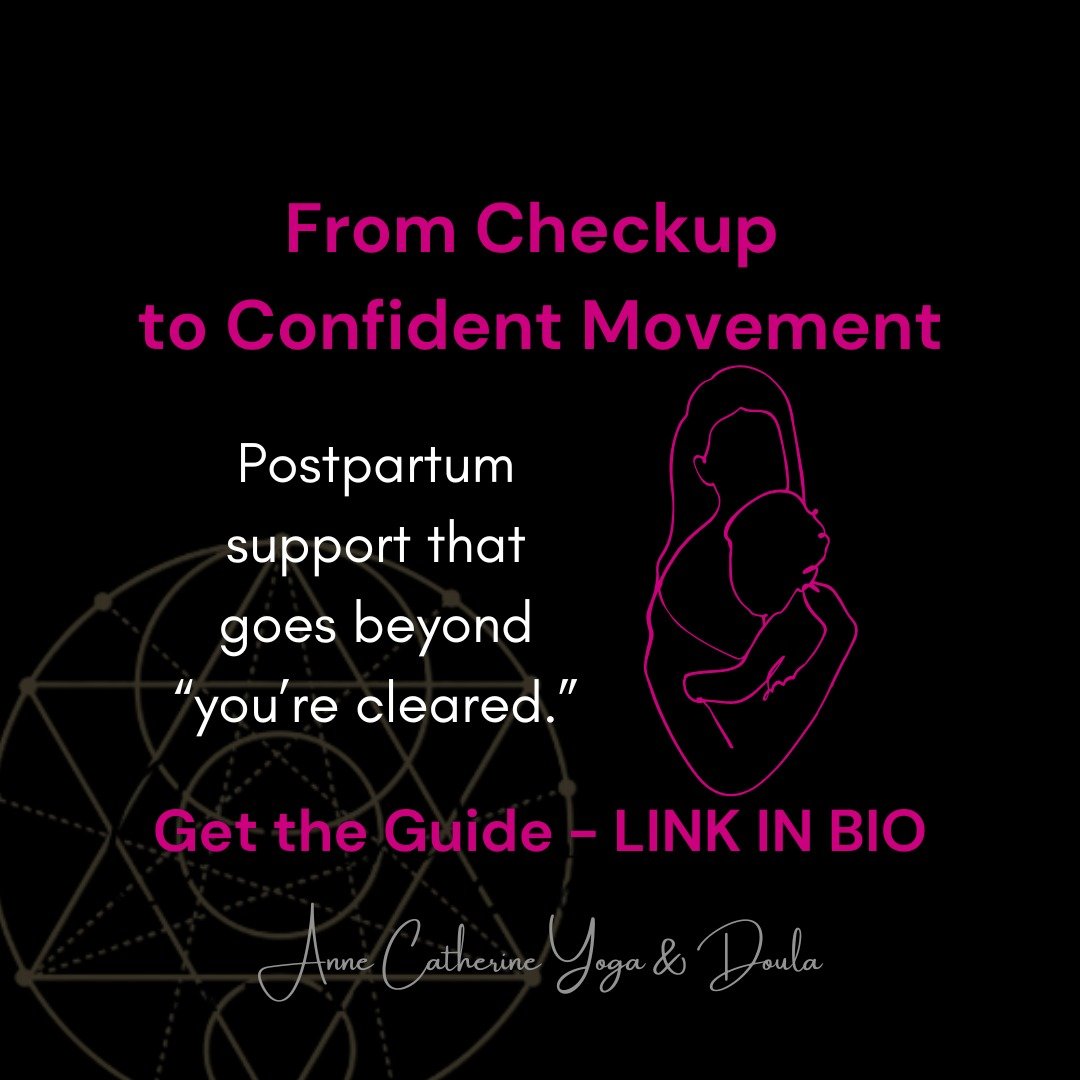 ✨ Your 6-Week Postpartum Visit Is Not the Finish Line ✨

That appointment can feel quick.
Your recovery deserves more care, clarity, and support.

If you&rsquo;re approaching (or already past) your 6-week postpartum checkup, these two guides are inte