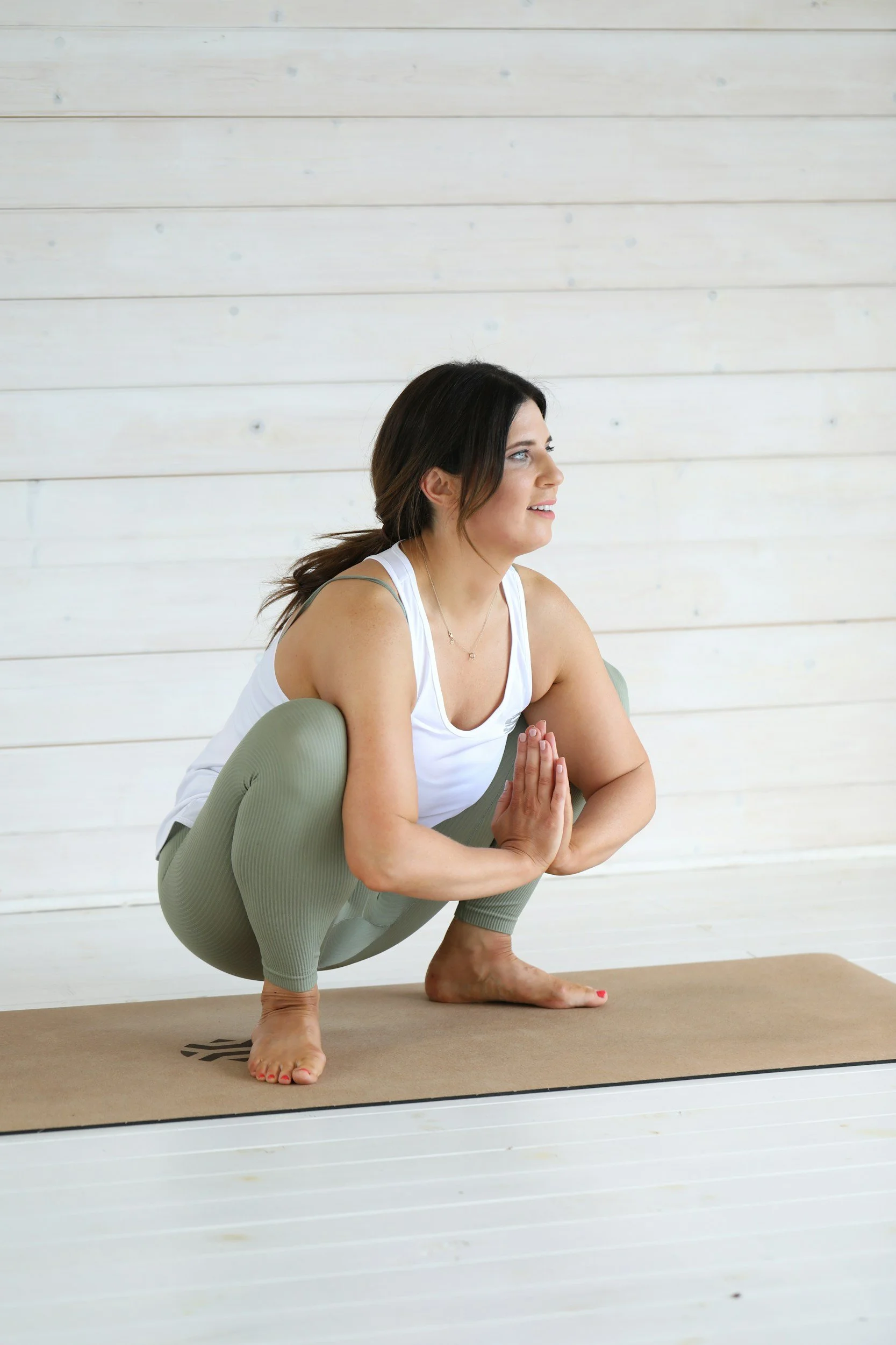 Malasana yogic squat