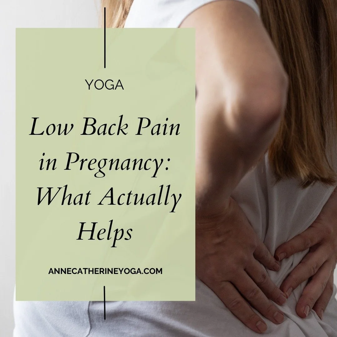 If your back has been aching during pregnancy or postpartum, you are not broken &mdash; and you are not imagining it.

What many people are told is:

👉 stretch more
👉 rest more
👉 just wait until baby comes

But most pregnancy-related low back pain