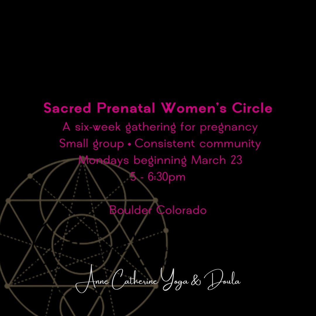 Pregnancy is a time of enormous change &mdash; physically, emotionally, and spiritually.

And yet many women move through it feeling surprisingly alone.

The Sacred Prenatal Women&rsquo;s Circle is a small, intentional gathering where pregnant women 