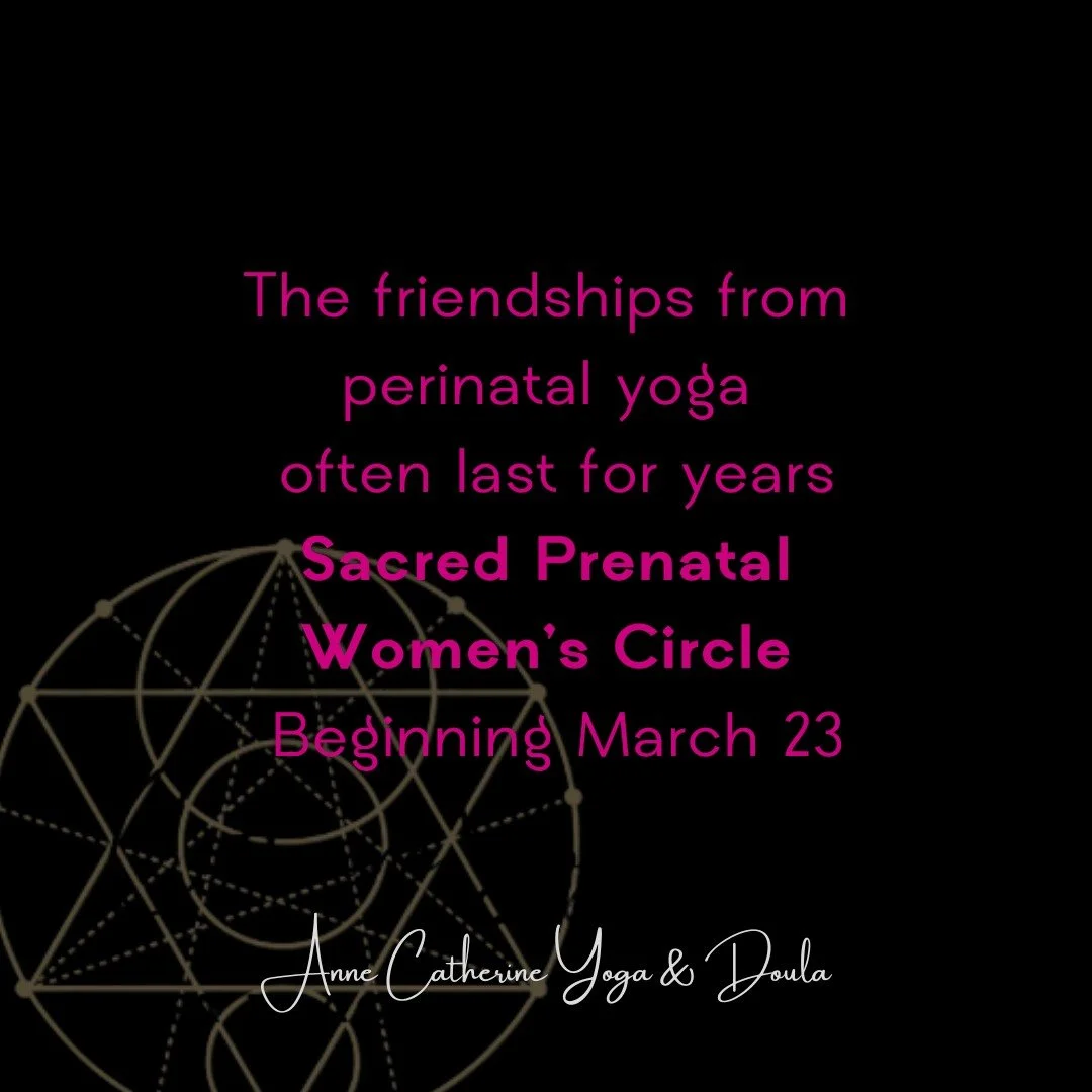 One of my favorite things about teaching prenatal yoga is seeing the connections that form between women.

Over the years, former students often stop me around town and tell me they are still friends with the women they met in class.

They&rsquo;ve w