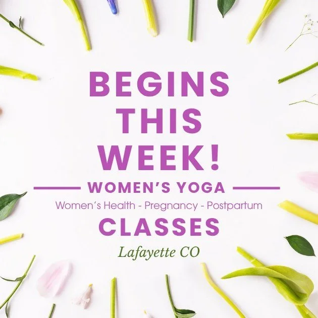 Classes begin this week&mdash;and I&rsquo;m so genuinely excited to finally share this with you 💛

I&rsquo;m partnering with Little Herbal Apothecary in Old Town Lafayette to offer my Prenatal, Postpartum Yoga with Baby, and Women&rsquo;s Health cla