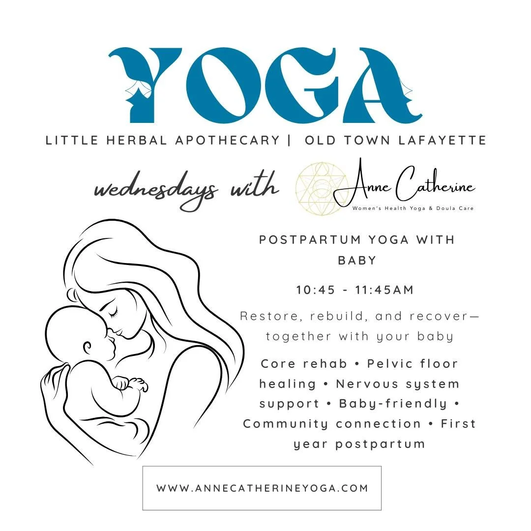 I&rsquo;m so excited to finally be offering Women&rsquo;s Health + Prenatal Yoga and Yoga with Baby right here in Old Town Lafayette 🤍

For the month of April, drop-ins and walk-ins are welcome&mdash;a perfect chance to come experience these classes